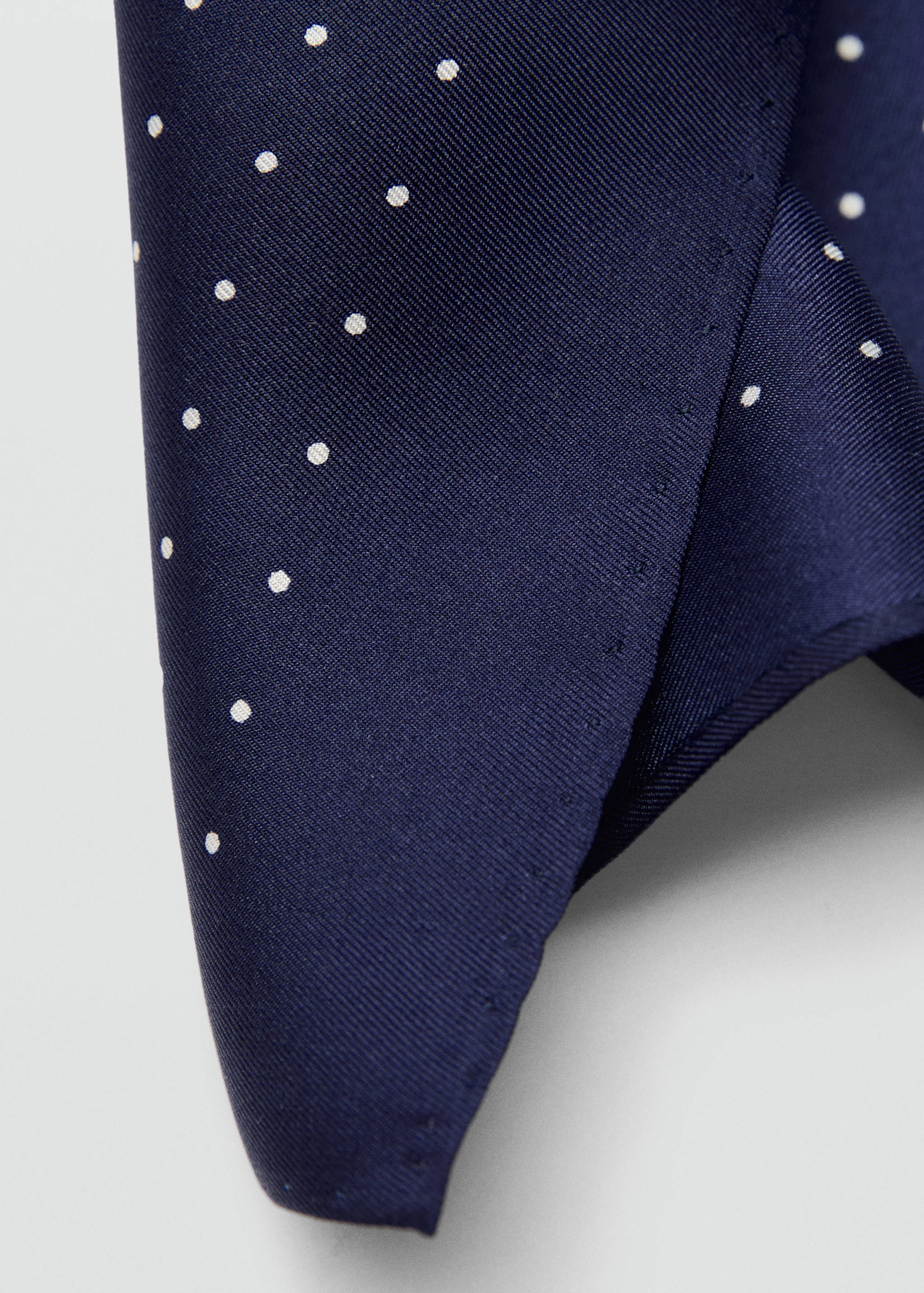 Polka-dot pocket square - Medium plane
