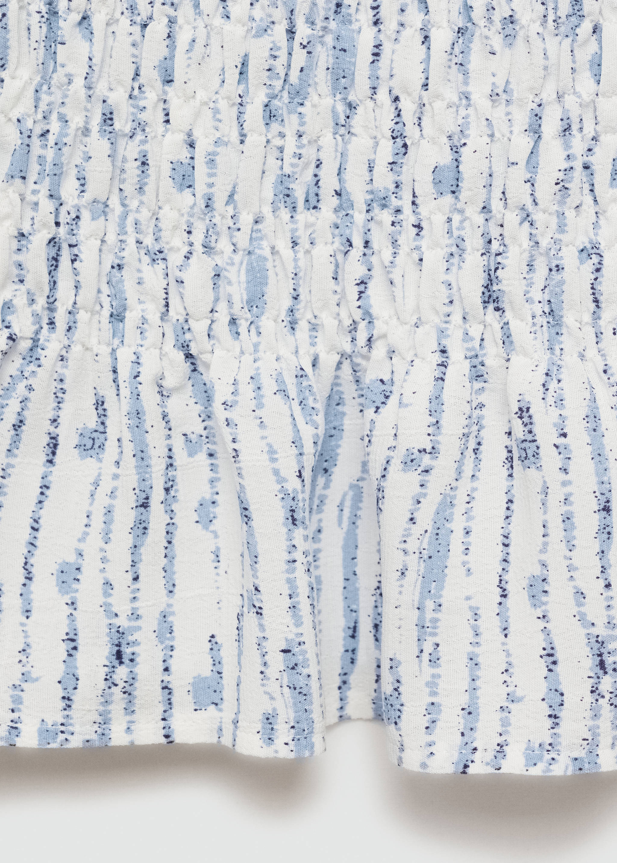 Blouse froncée manches volantées - Détail de l'article 8