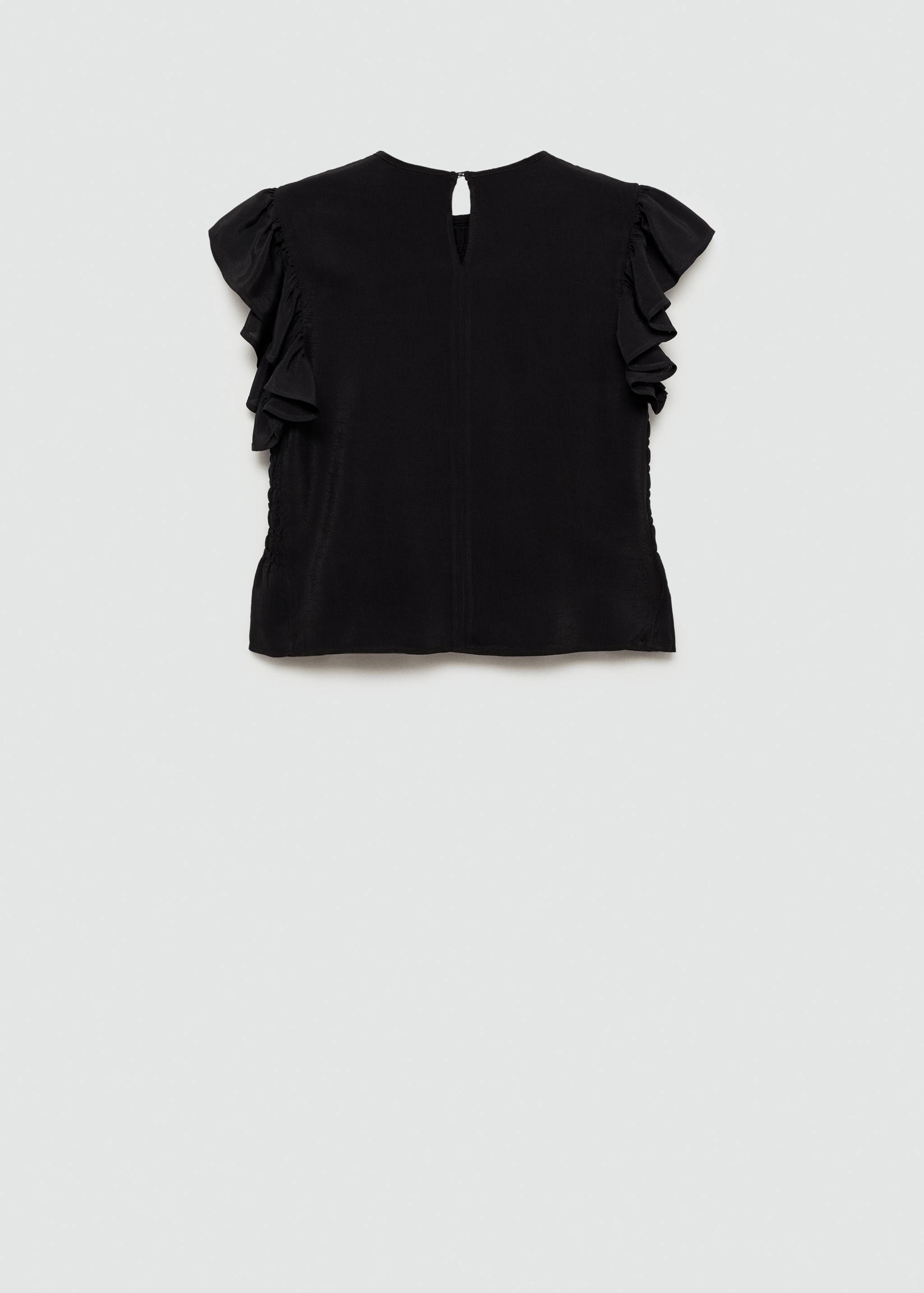 Blouse froncée manches volantées - Détail de l'article 8