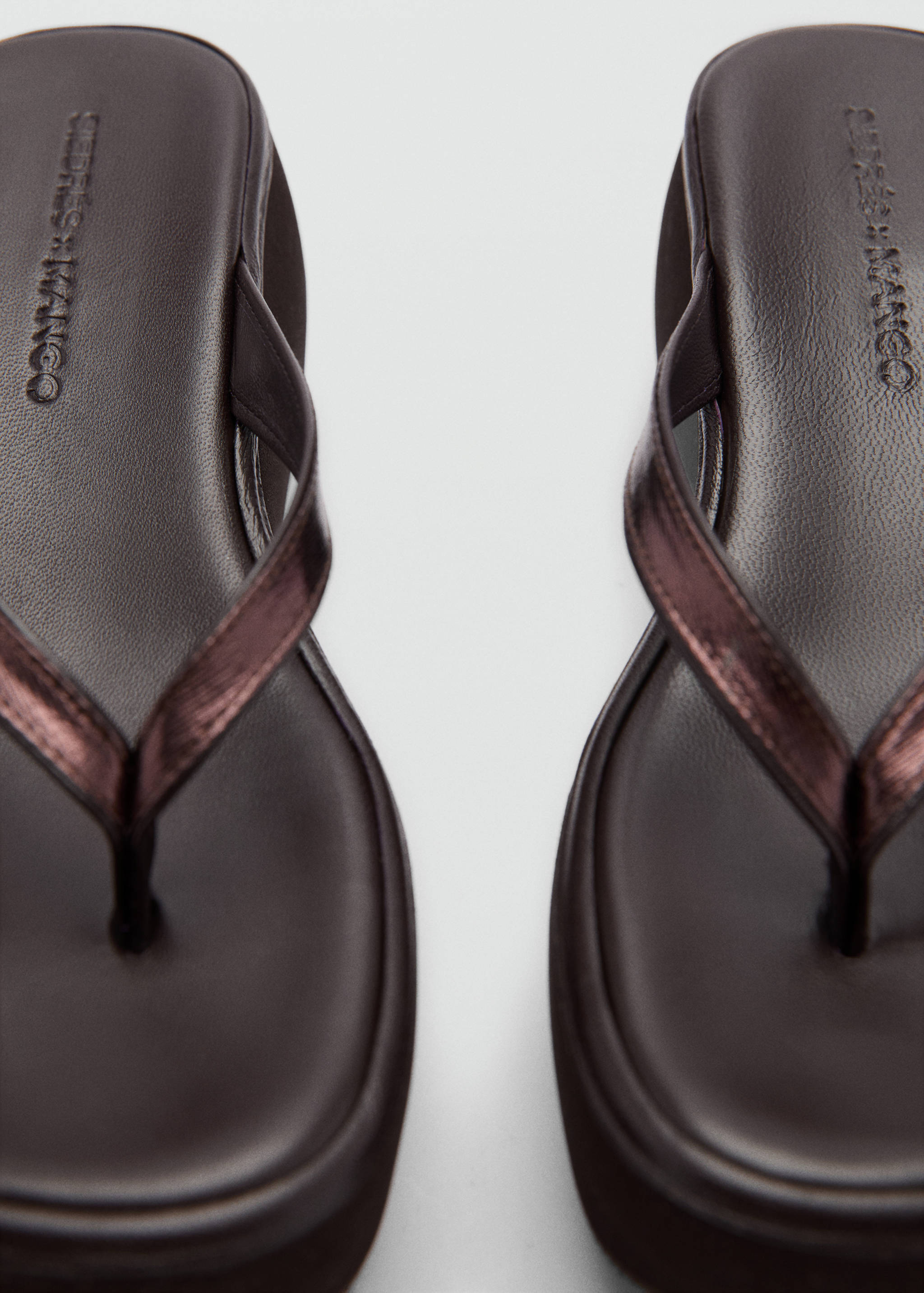 Platform leather sandals - Details of the article 2