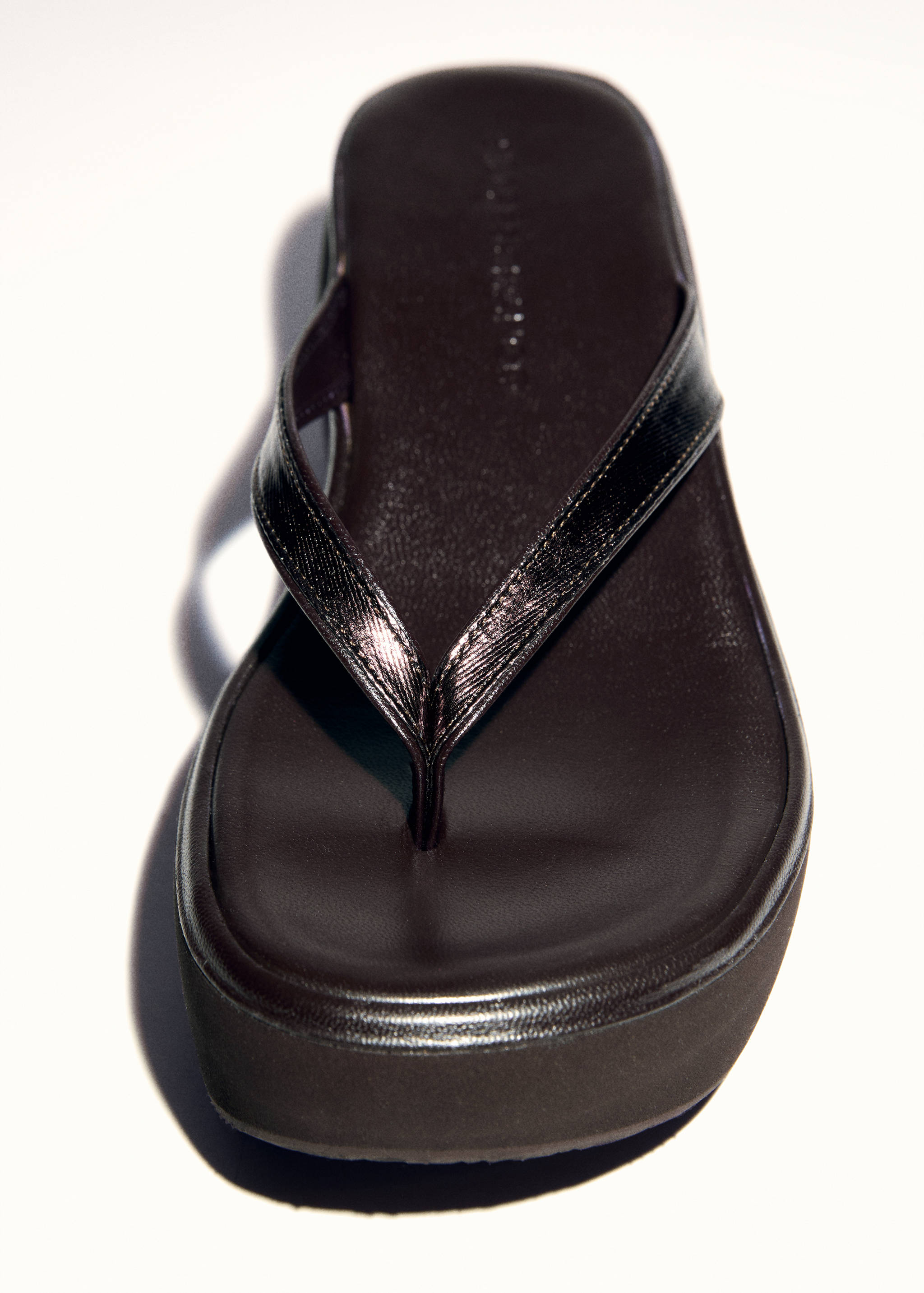 Platform leather sandals - Details of the article 5
