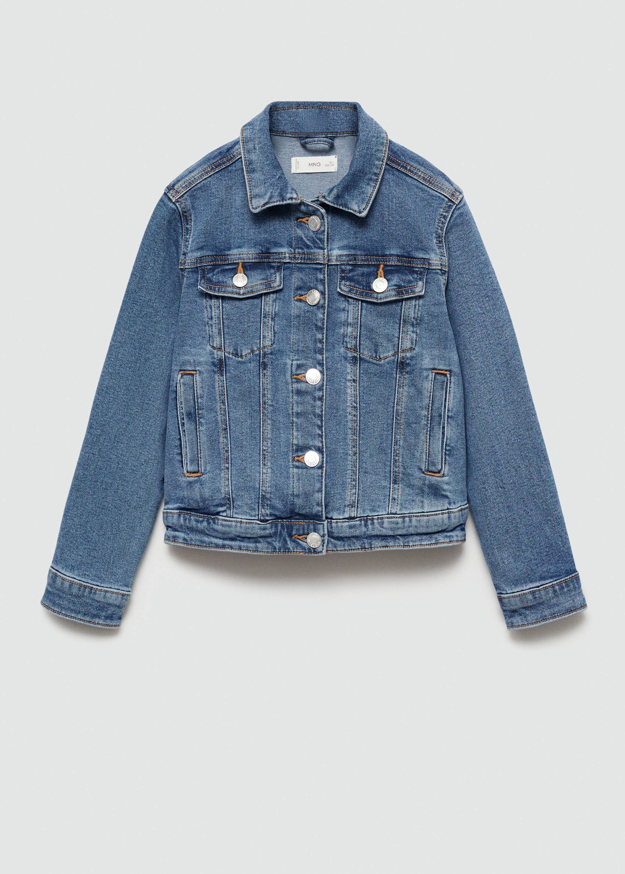 Džínová bunda s kapsami - Zboží bez modelu