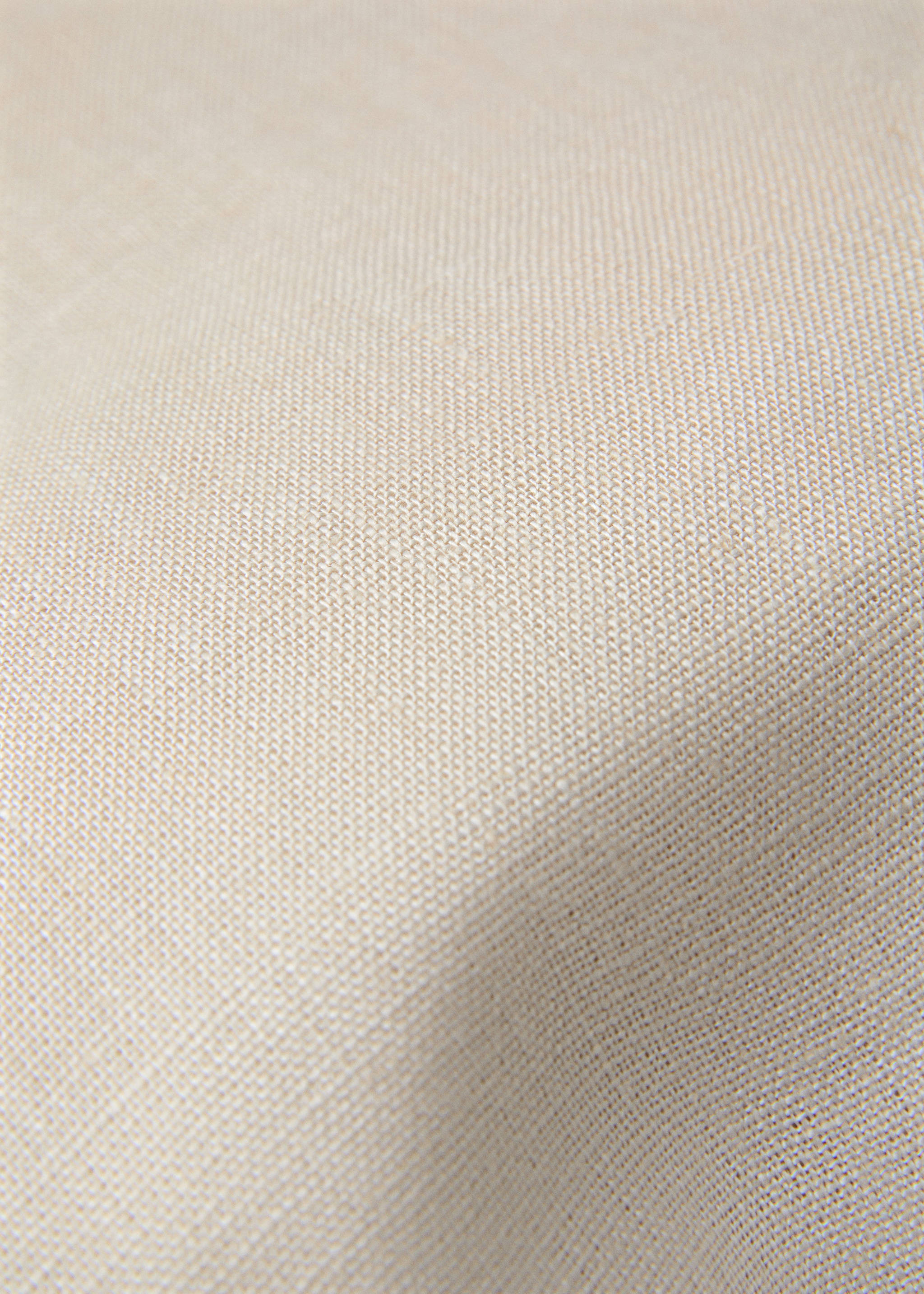 Linen cushion cover with trim 30x50cm - Details of the article 2