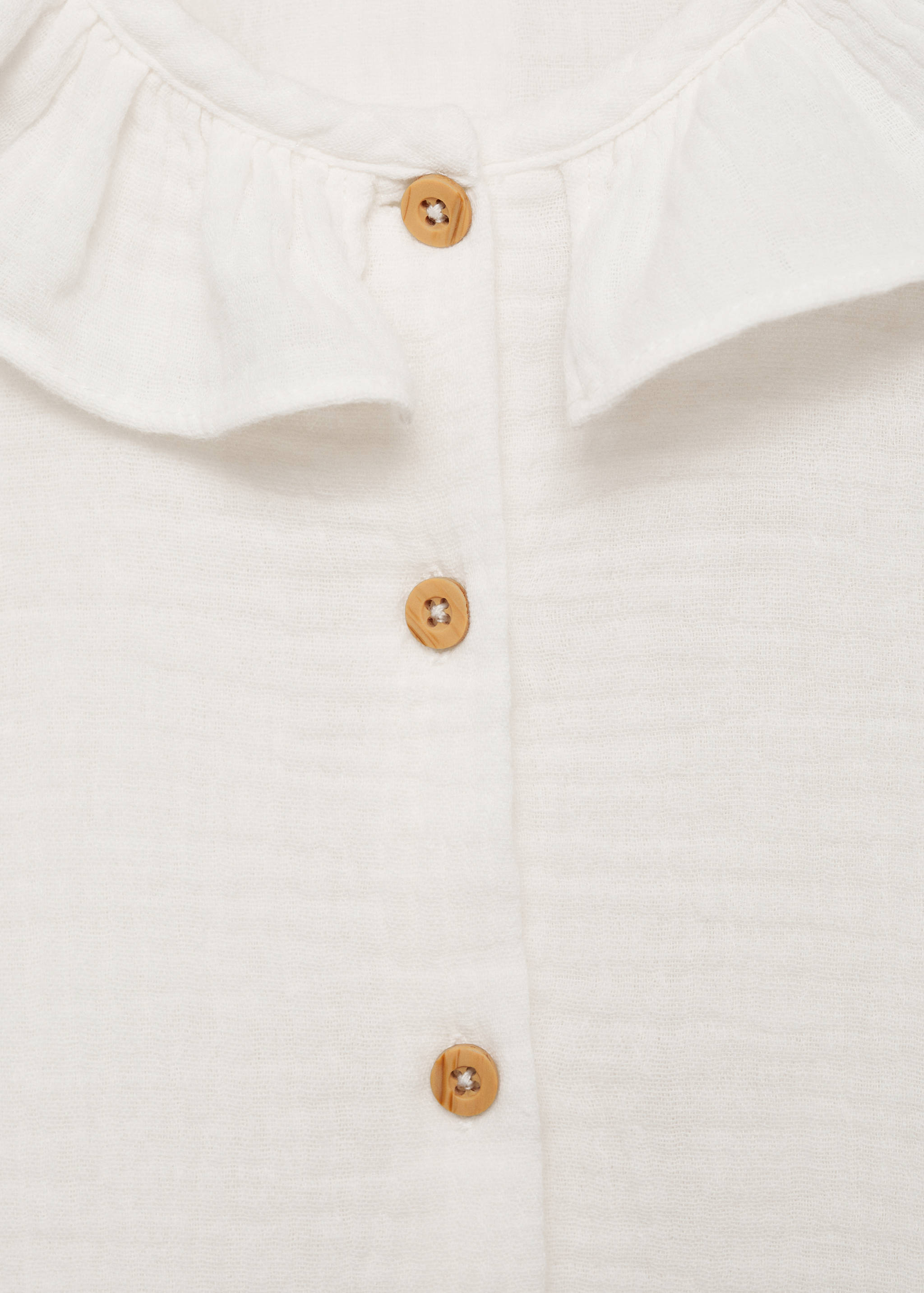 Cheesecloth cotton blouse - Details of the article 8