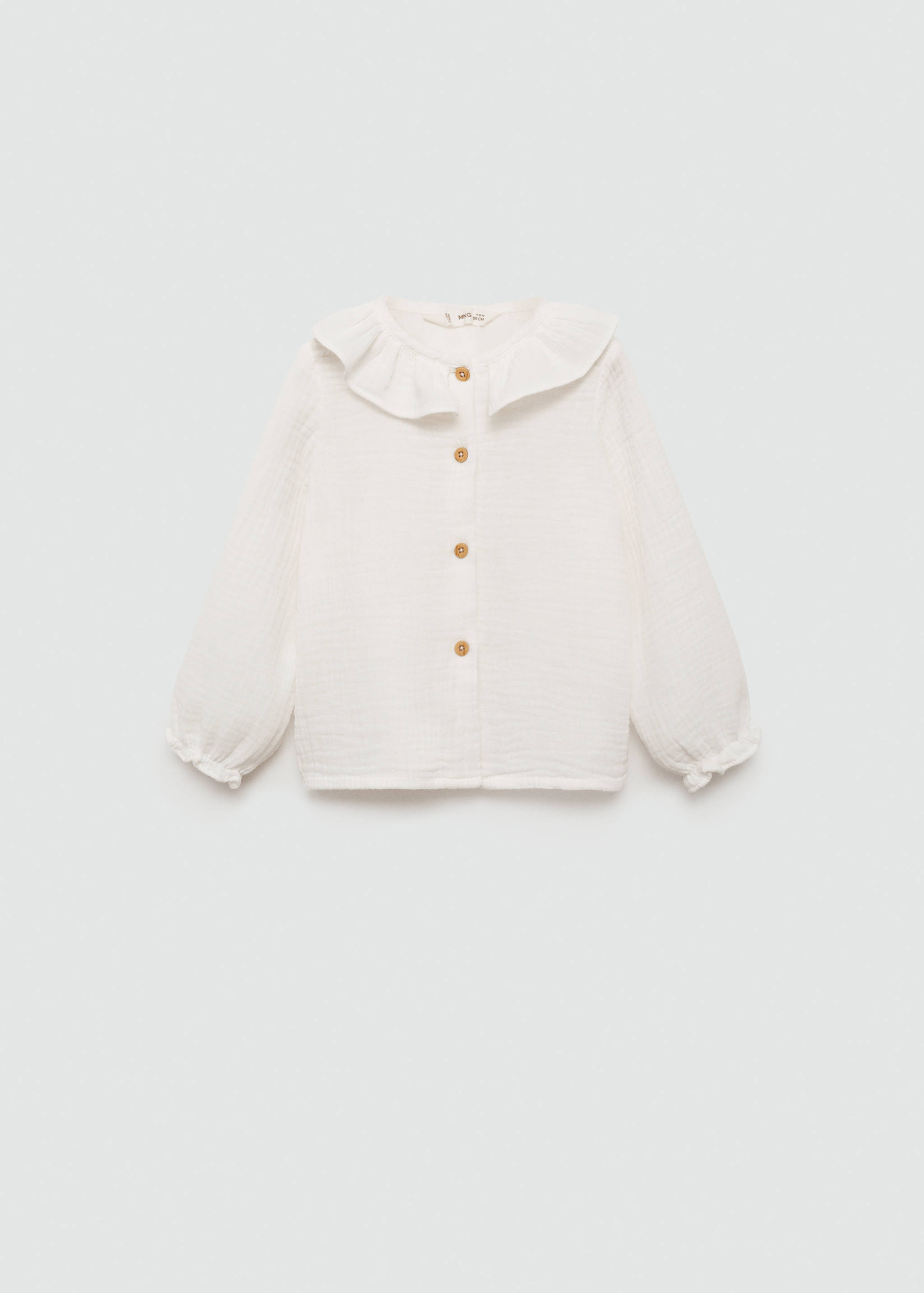 Cheesecloth cotton blouse - Article without model