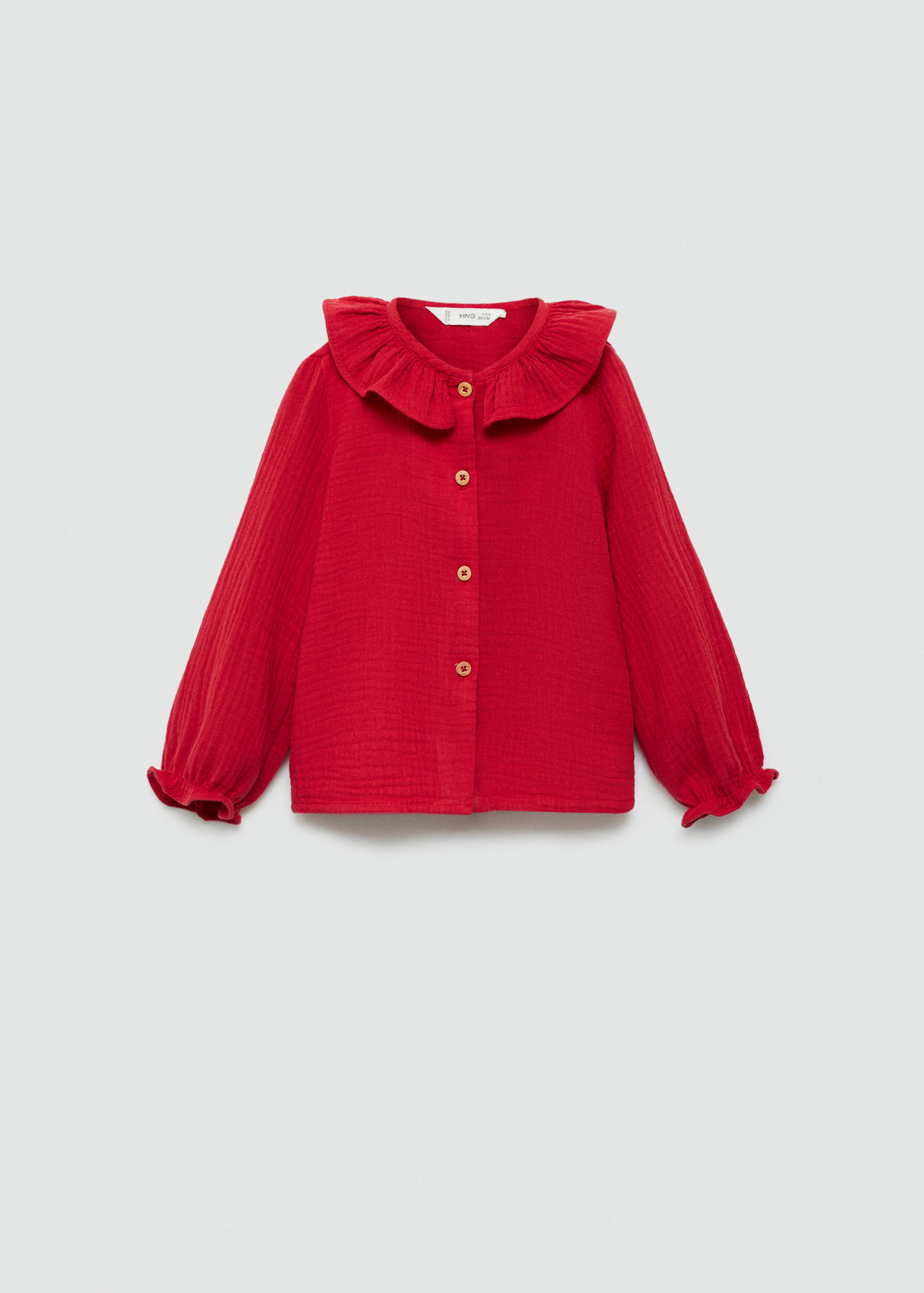 Cheesecloth cotton blouse - Article without model