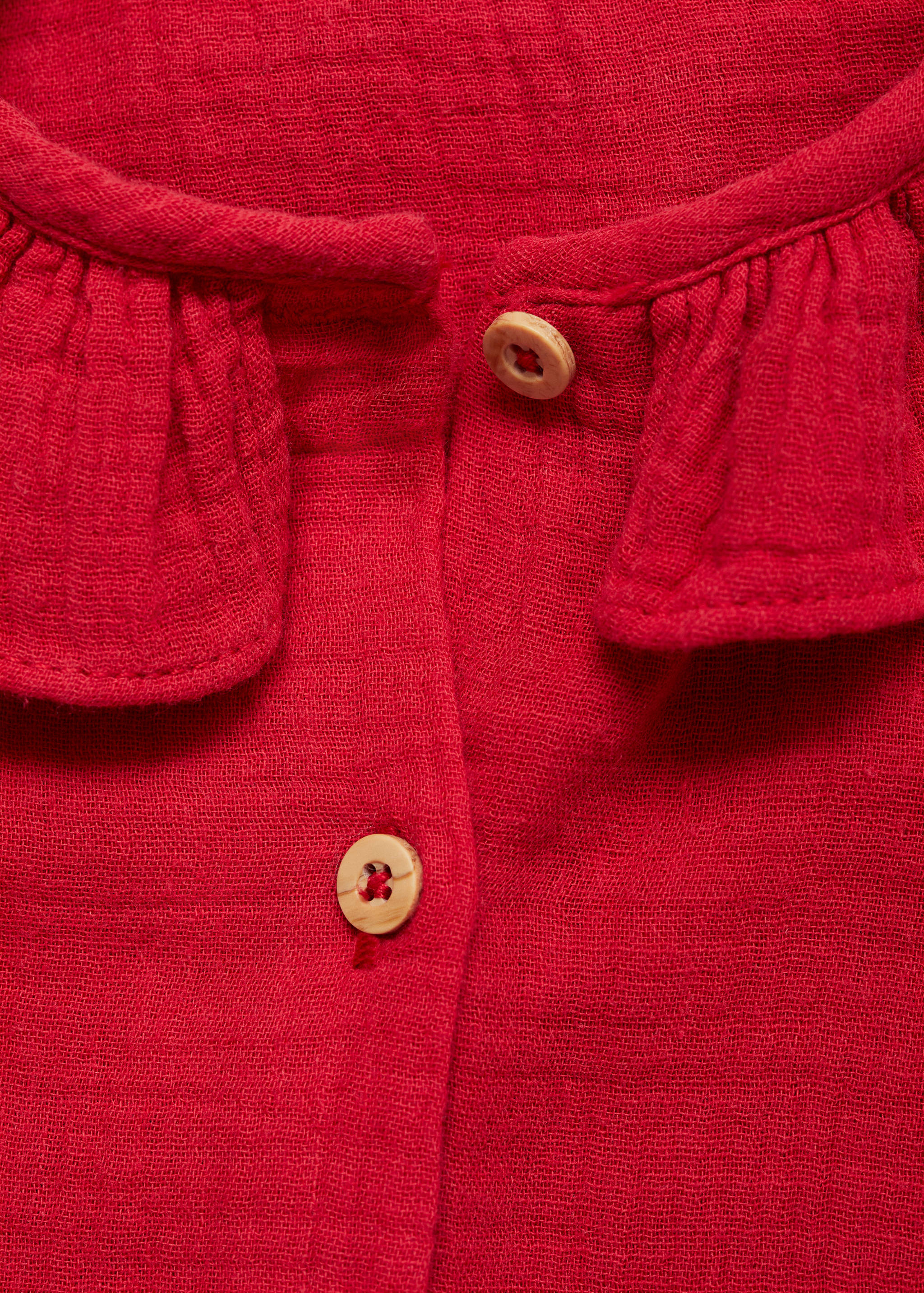 Cheesecloth cotton blouse - Details of the article 0