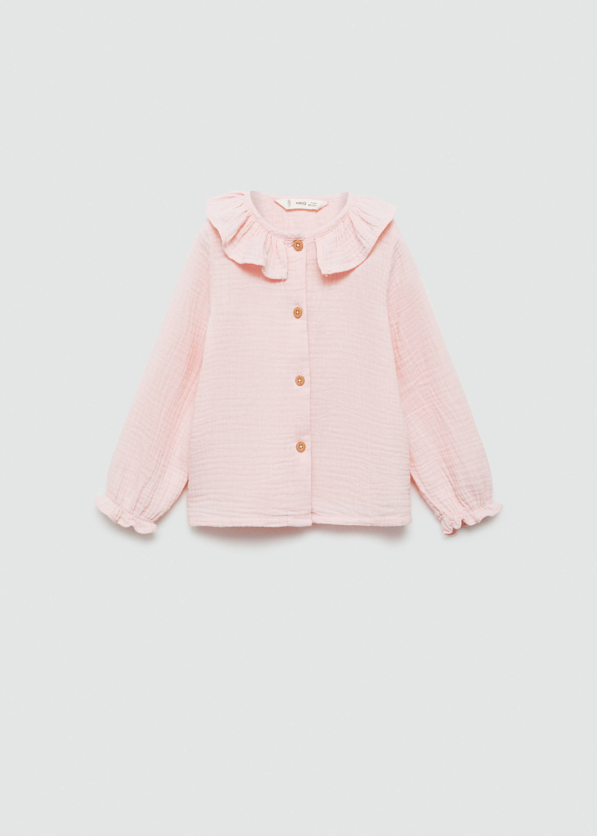 Cheesecloth cotton blouse - Article without model