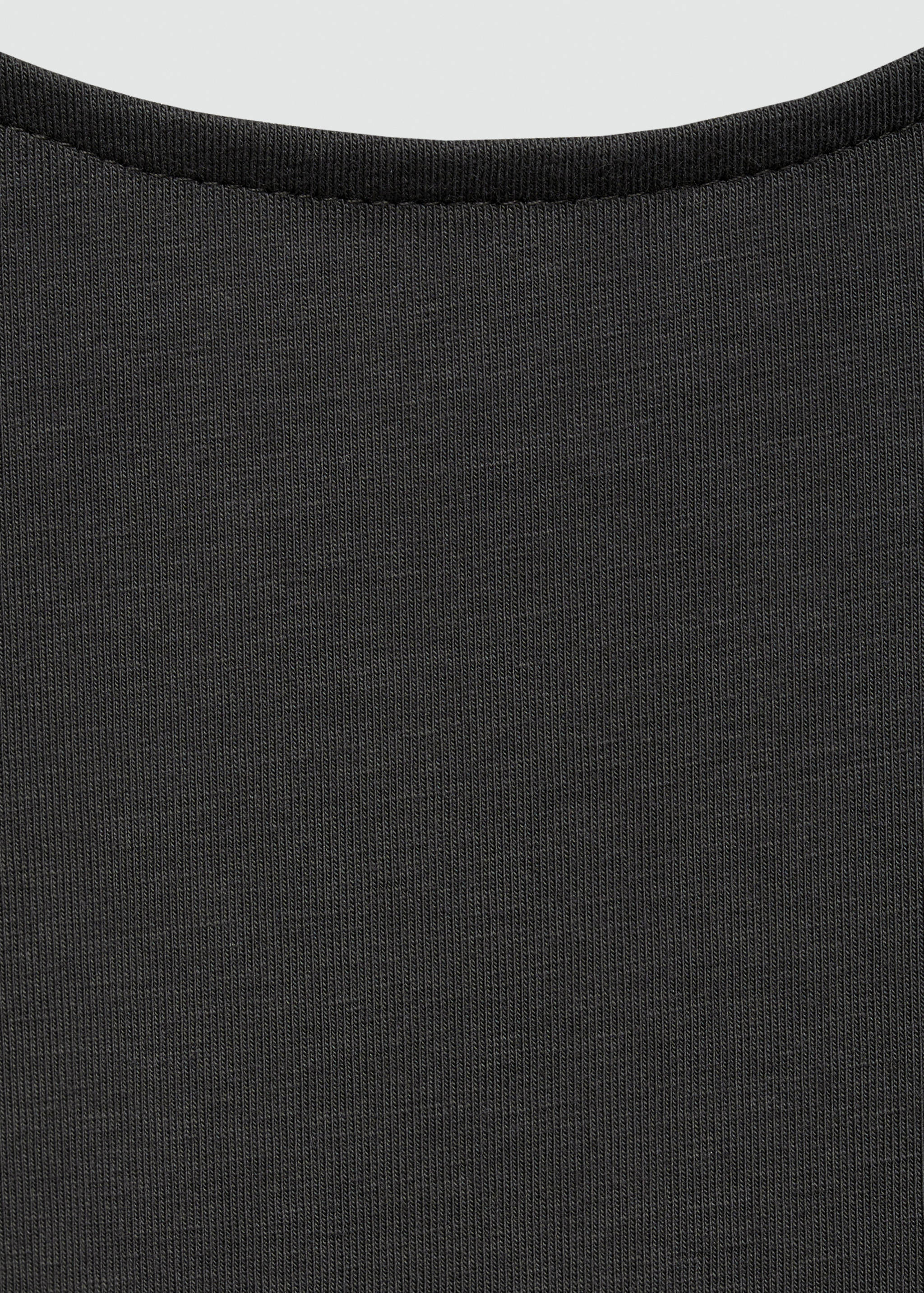 Camiseta crop algodón - Detalle del artículo 8