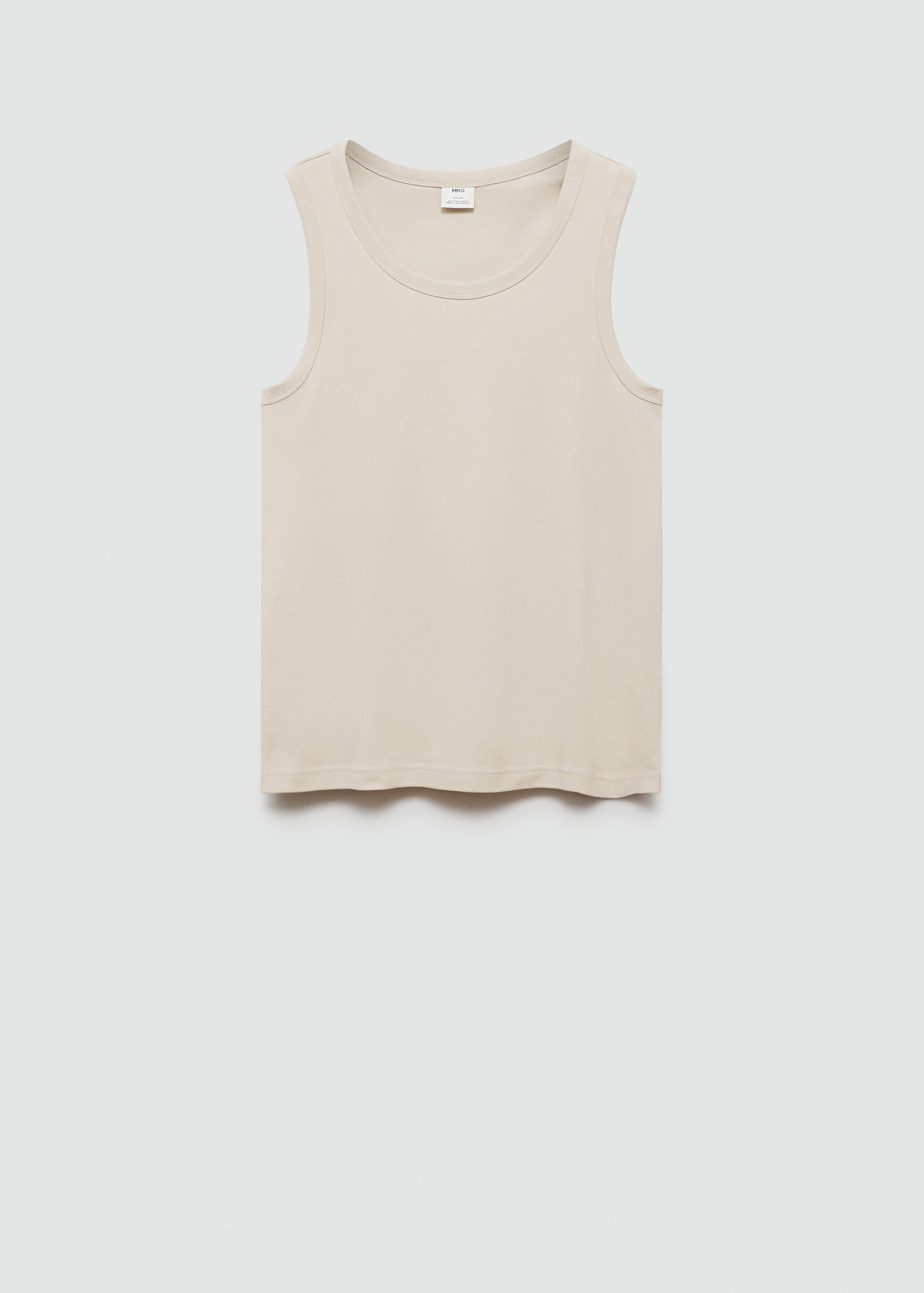 100% cotton tank top - Article without model