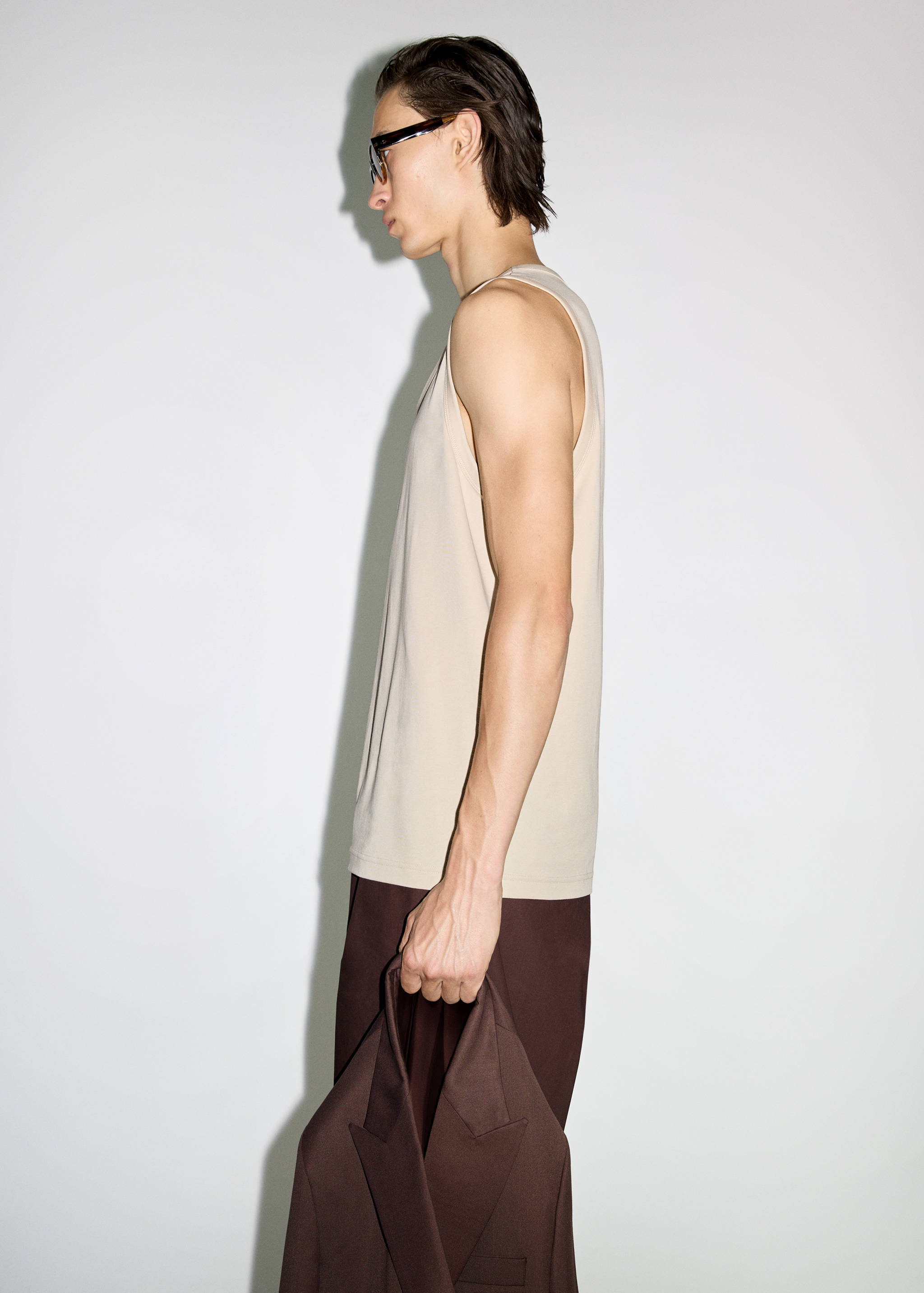 100% cotton tank top - Details of the article 3