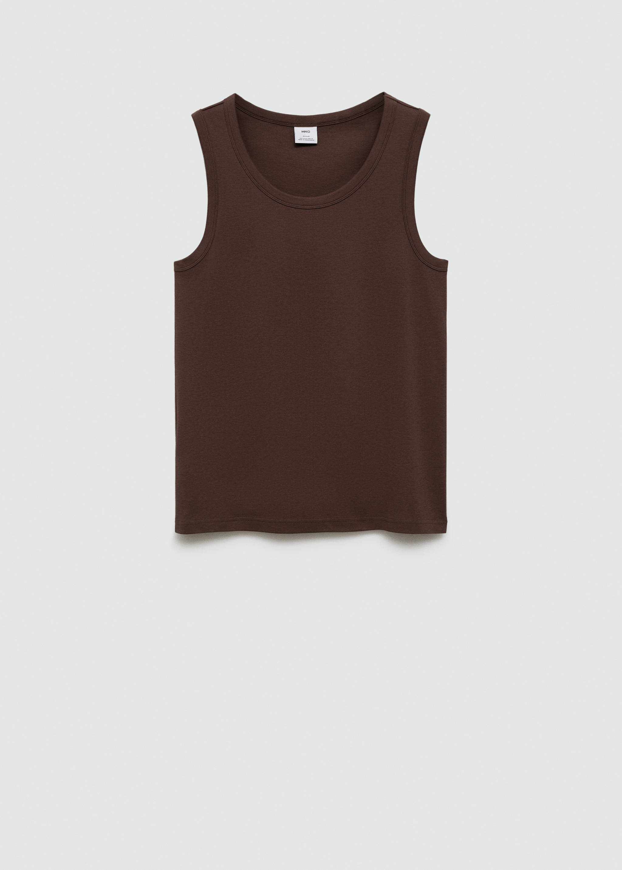 100% cotton tank top - Article without model