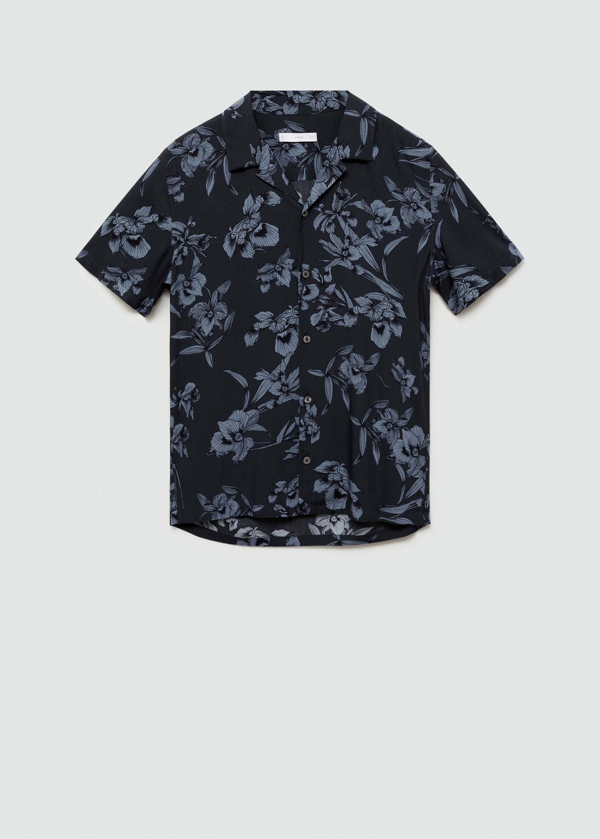 Flowy Hawaiian-print shirt - Article without model