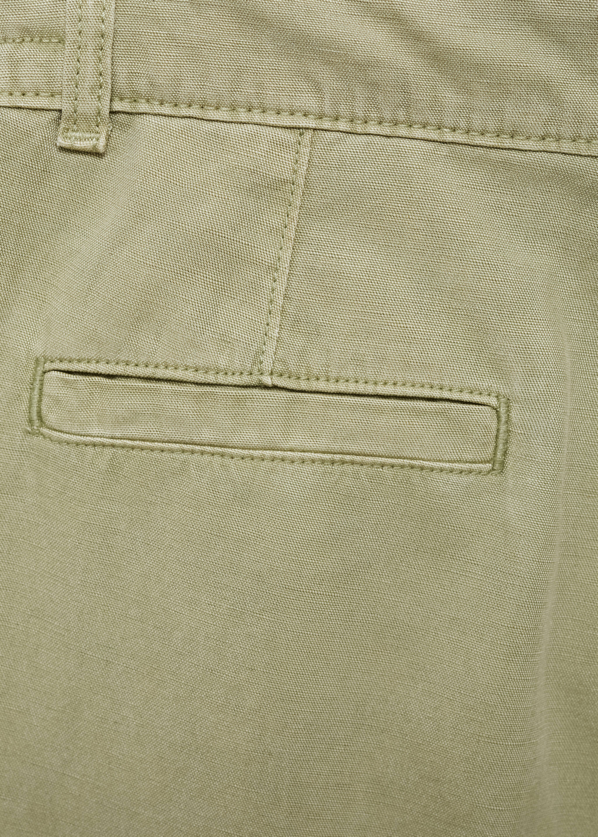 Lyocell trousers with adjustable drawstring - Details of the article 8