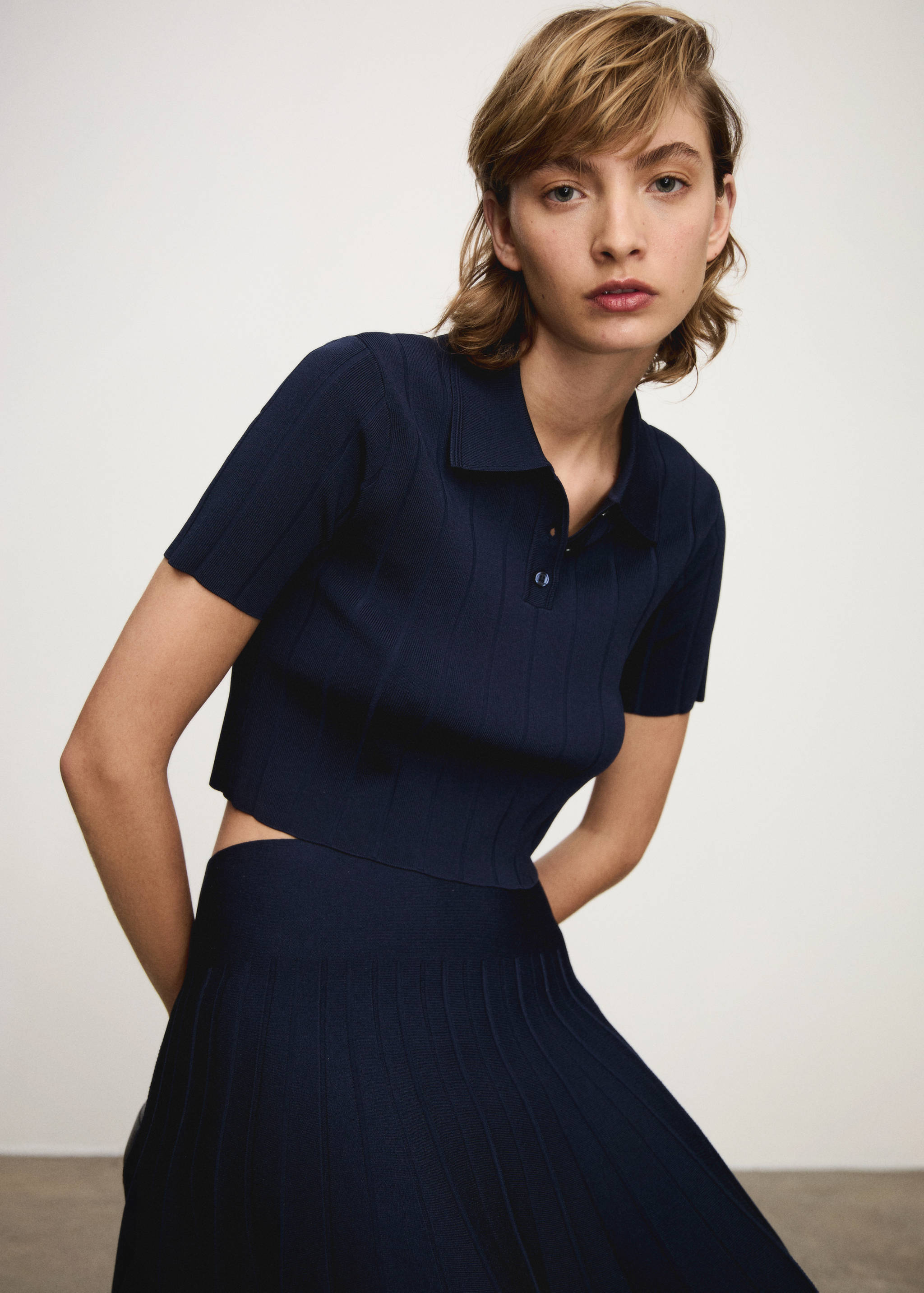 Polo-neck t-shirt - Details of the article 6