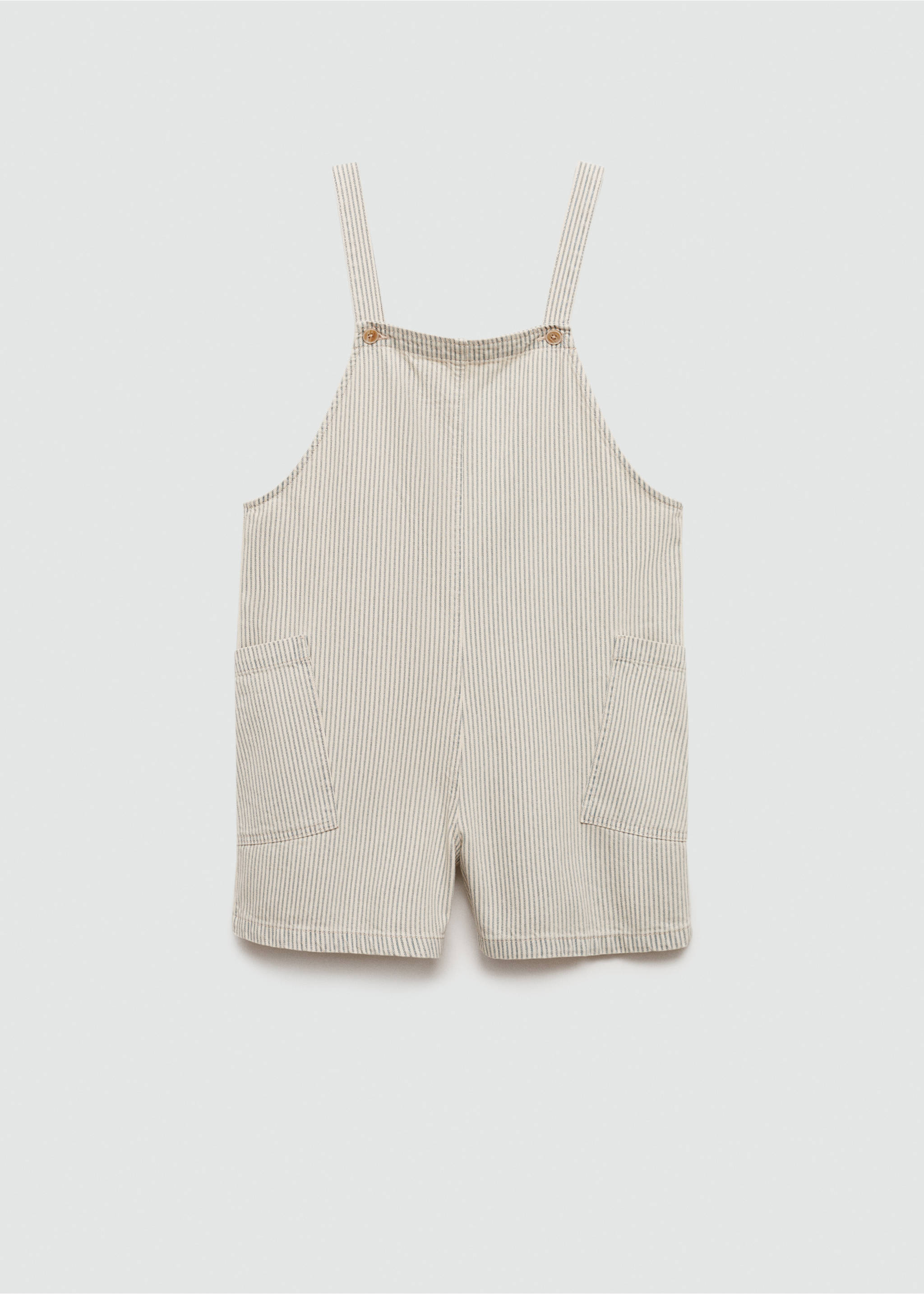 Peto vaquero rayas - Artículo sin modelo, Beige. Ref: 77062919-00.