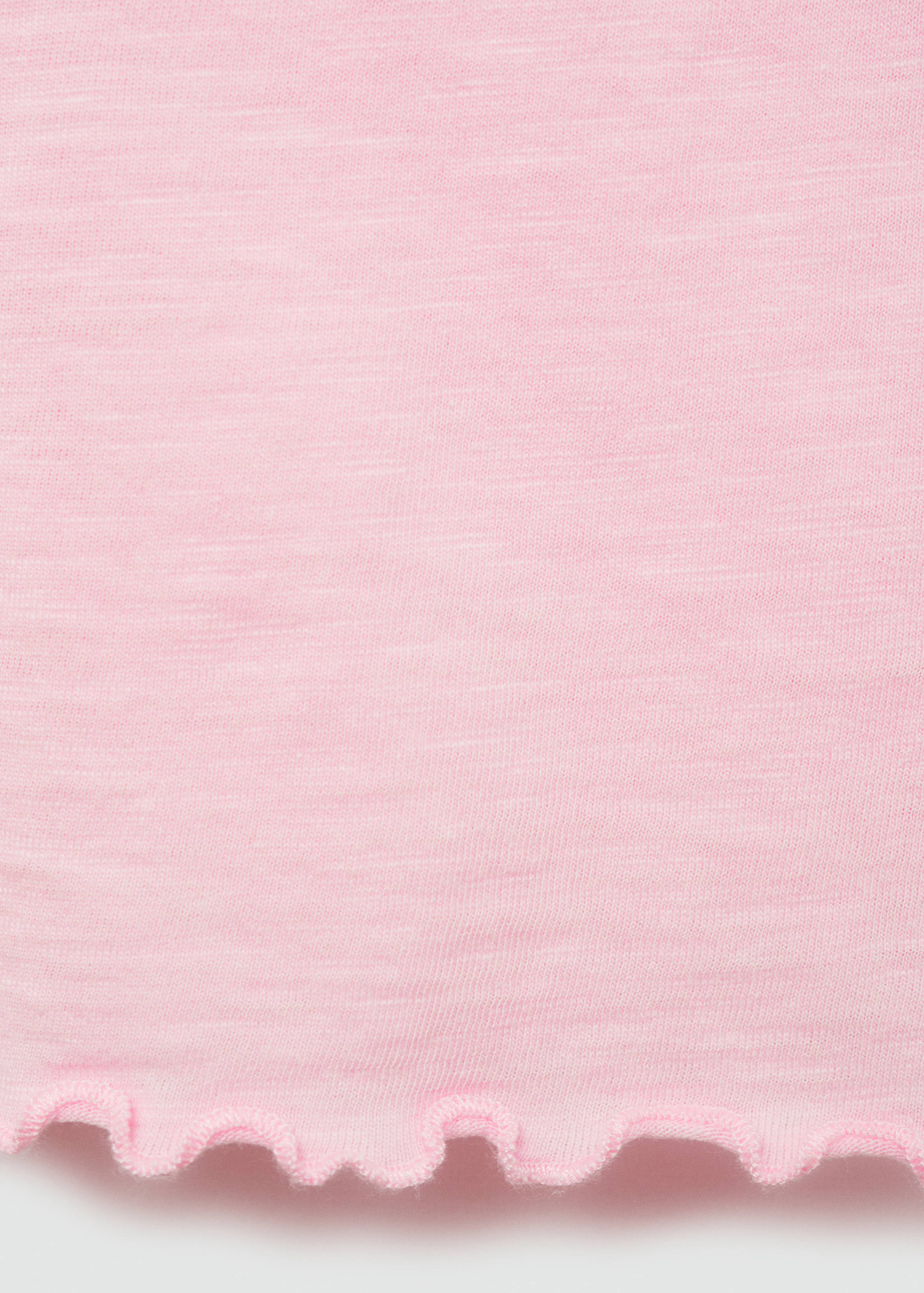 Short-sleeved cotton t-shirt - Details of the article 8