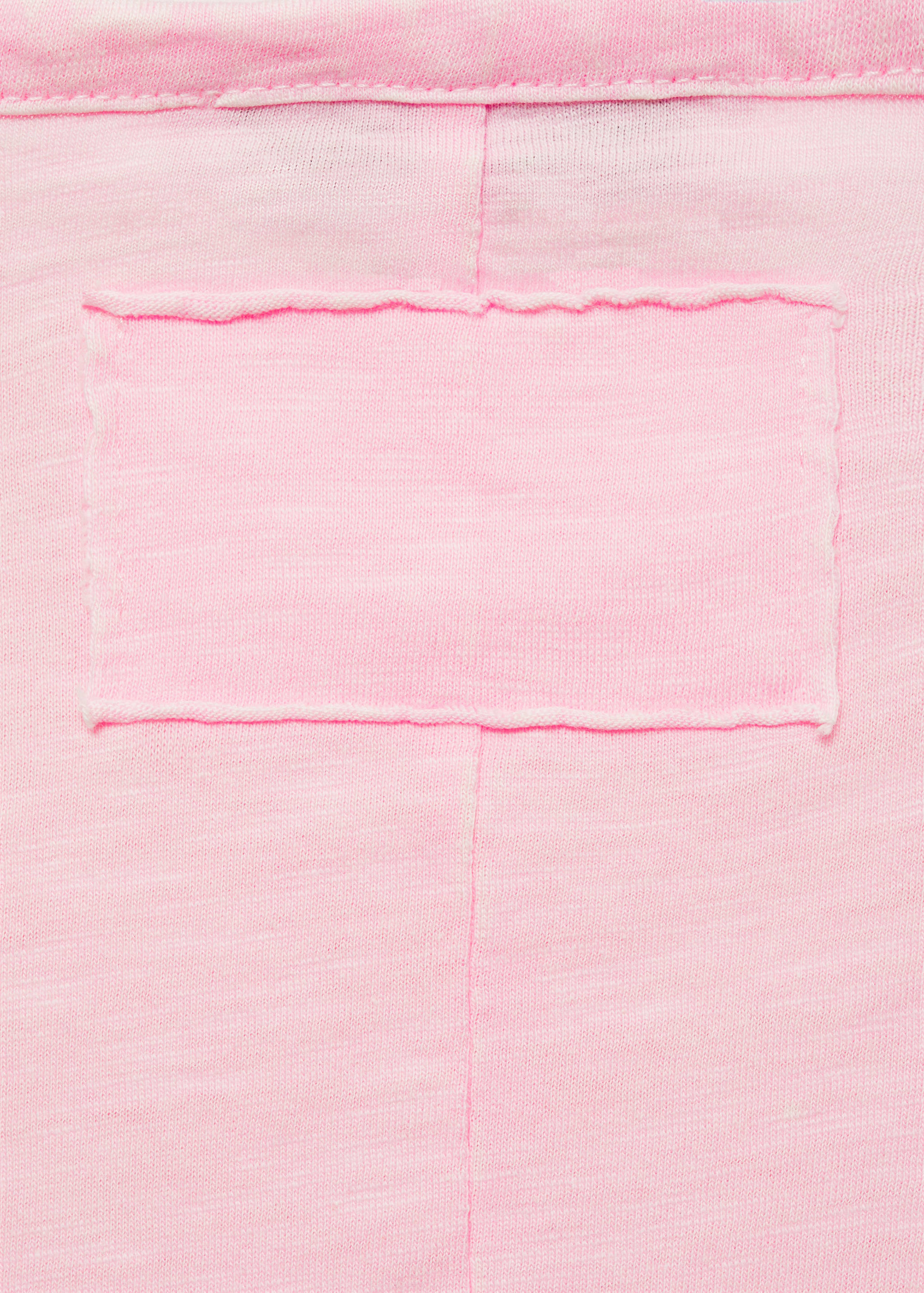 Short-sleeved cotton t-shirt - Details of the article 0