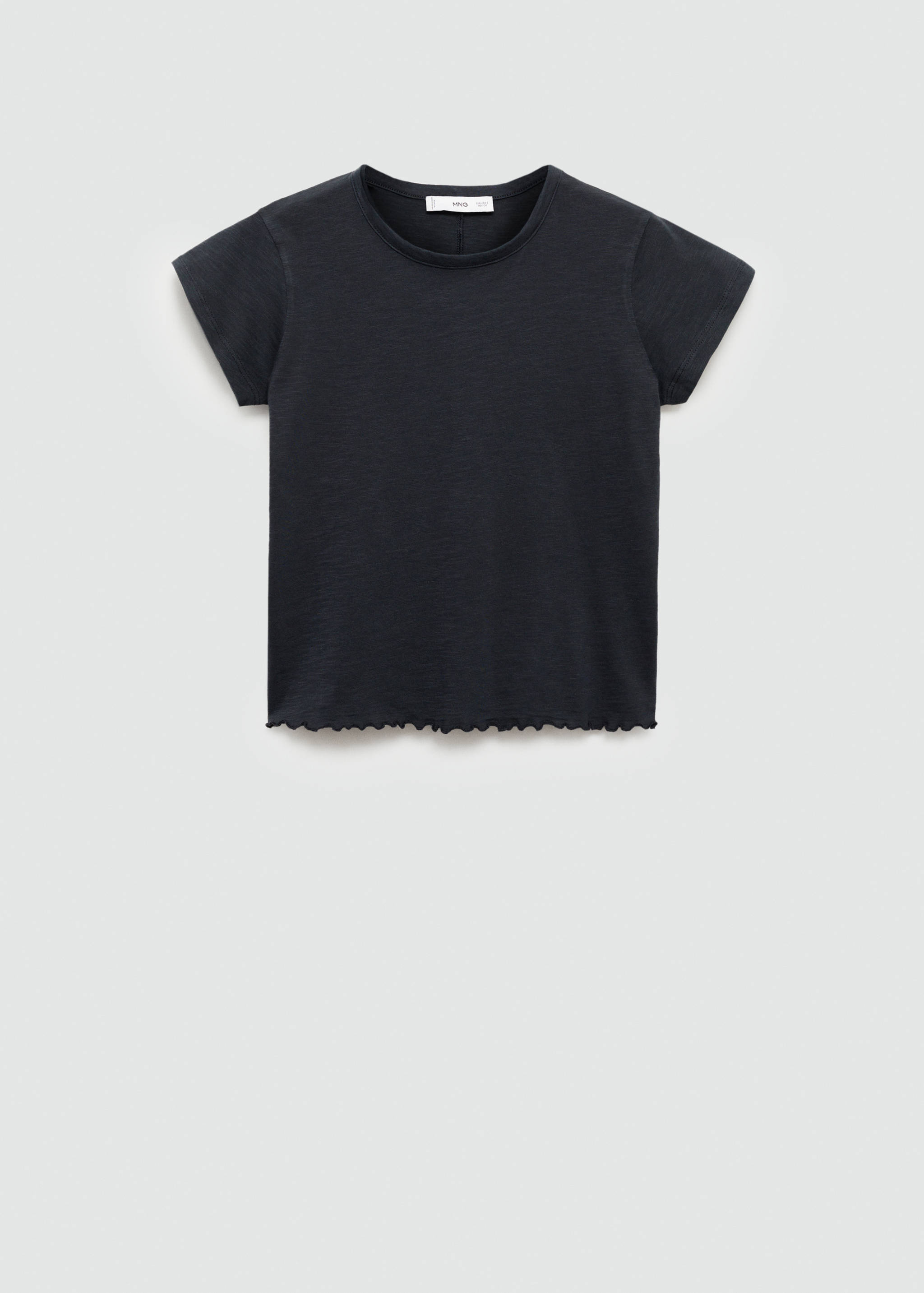 Short-sleeved cotton t-shirt - Article without model