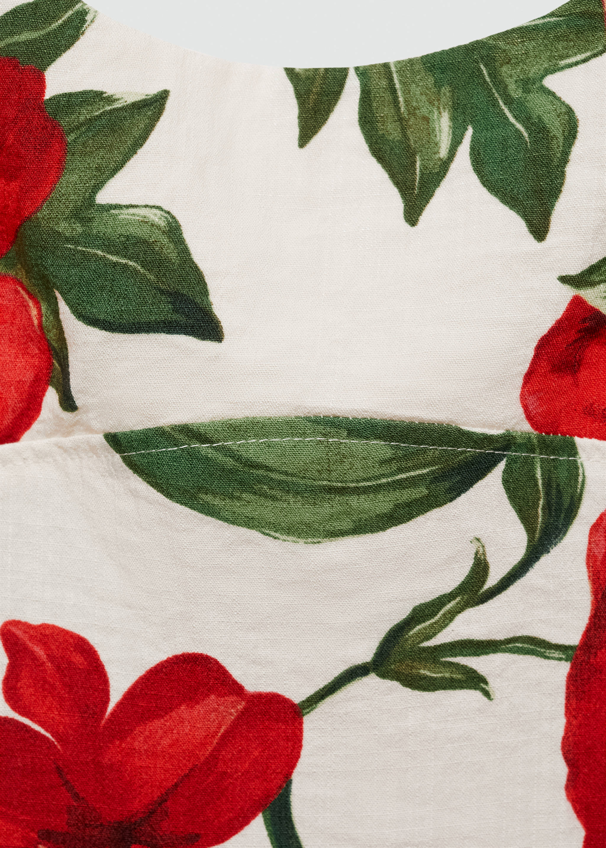 Lange jurk met bloemen - Detail van het artikel 8