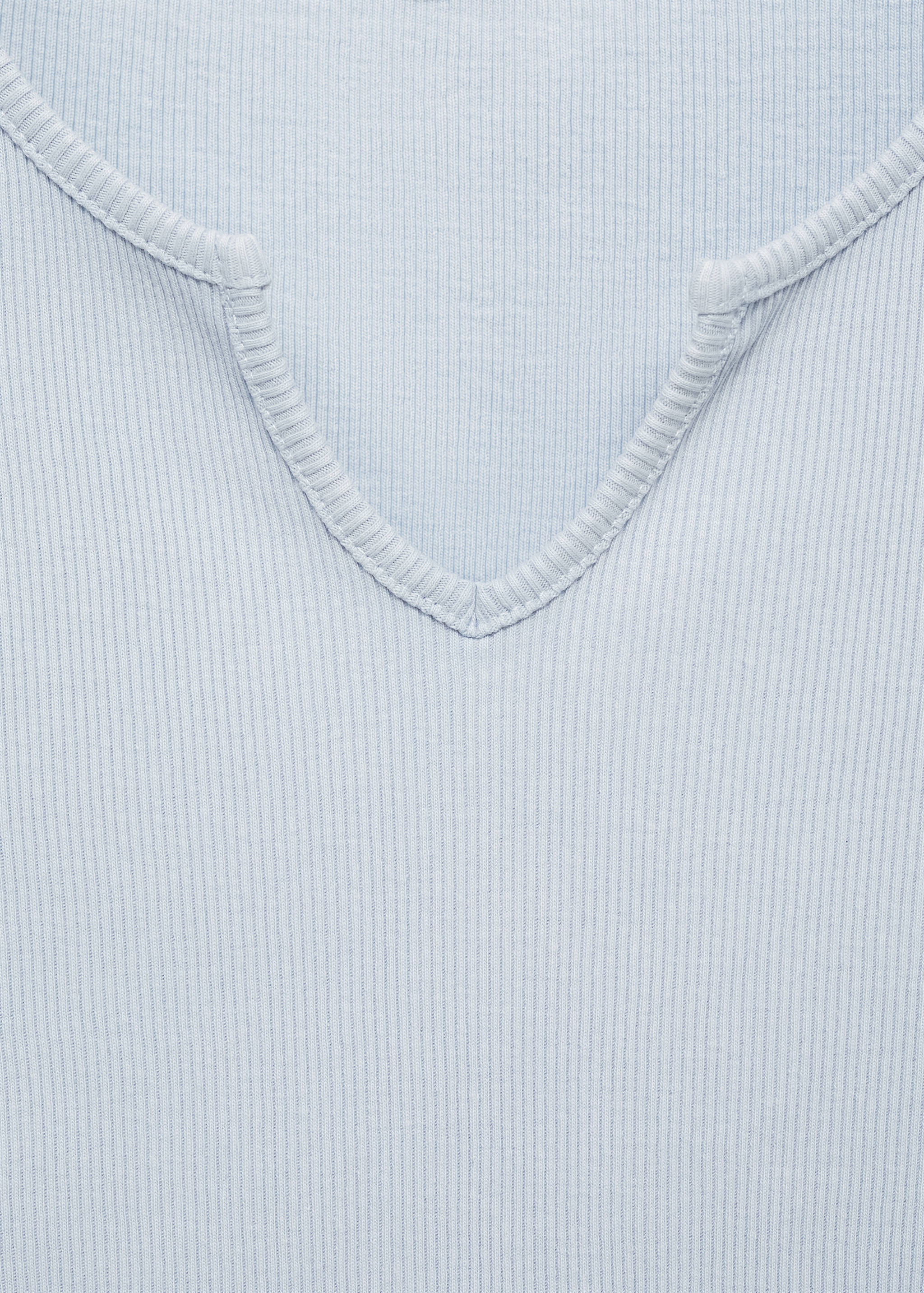 V-neck T-shirt - Details of the article 8