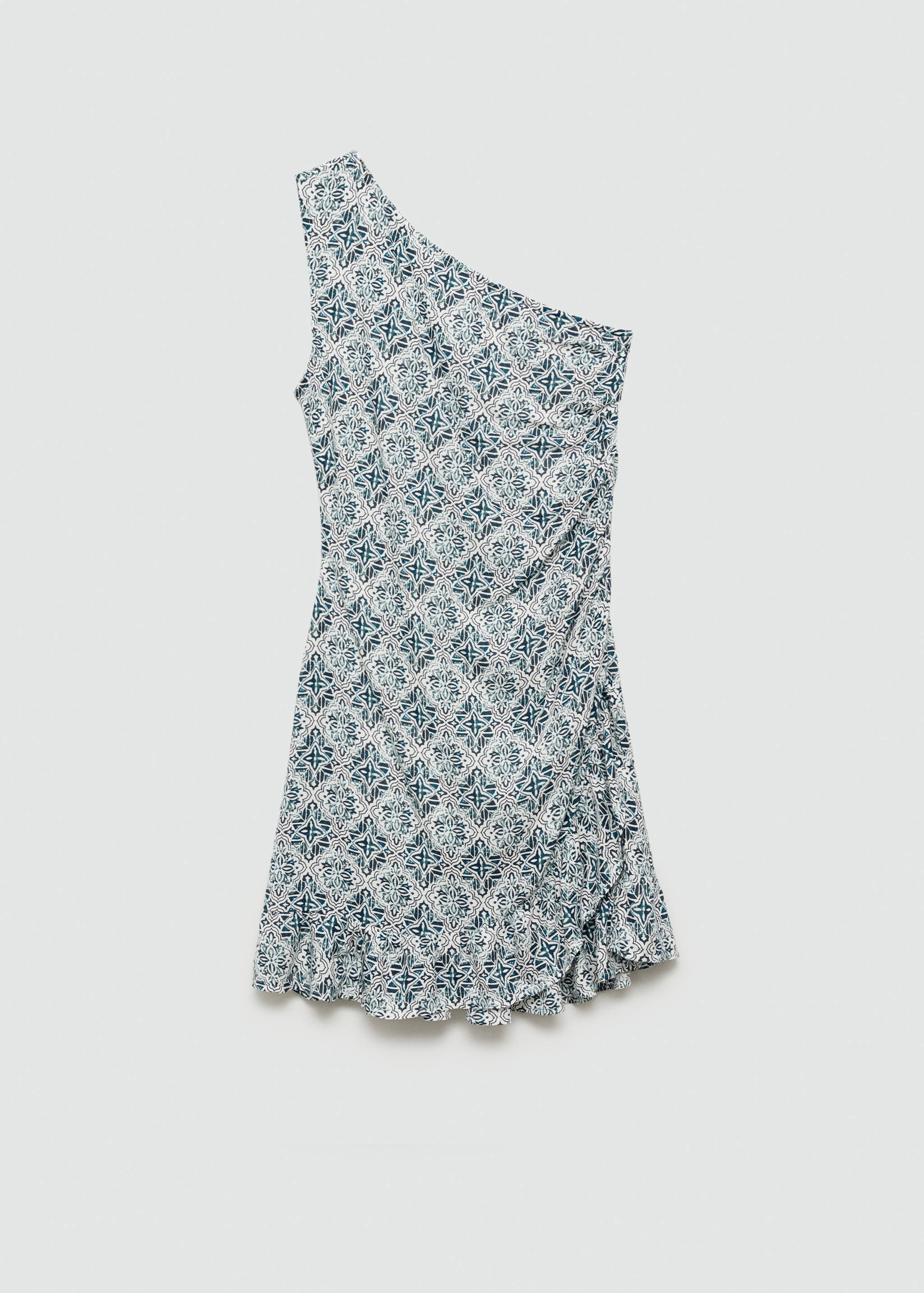 Vestido asimétrico estampado - Artículo sin modelo