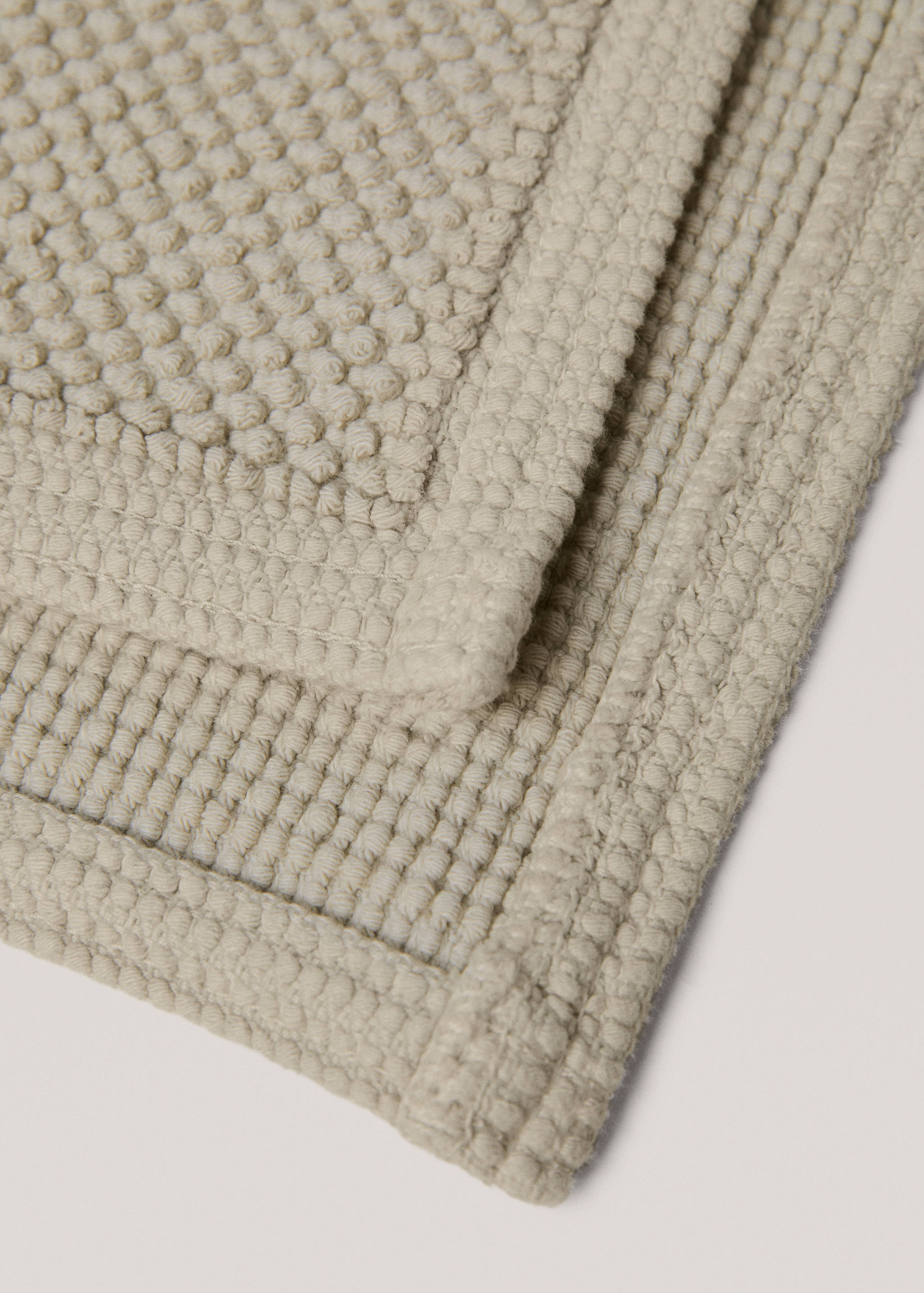 Alfombra baño 100% algodón bouclé - Detalle del artículo 1
