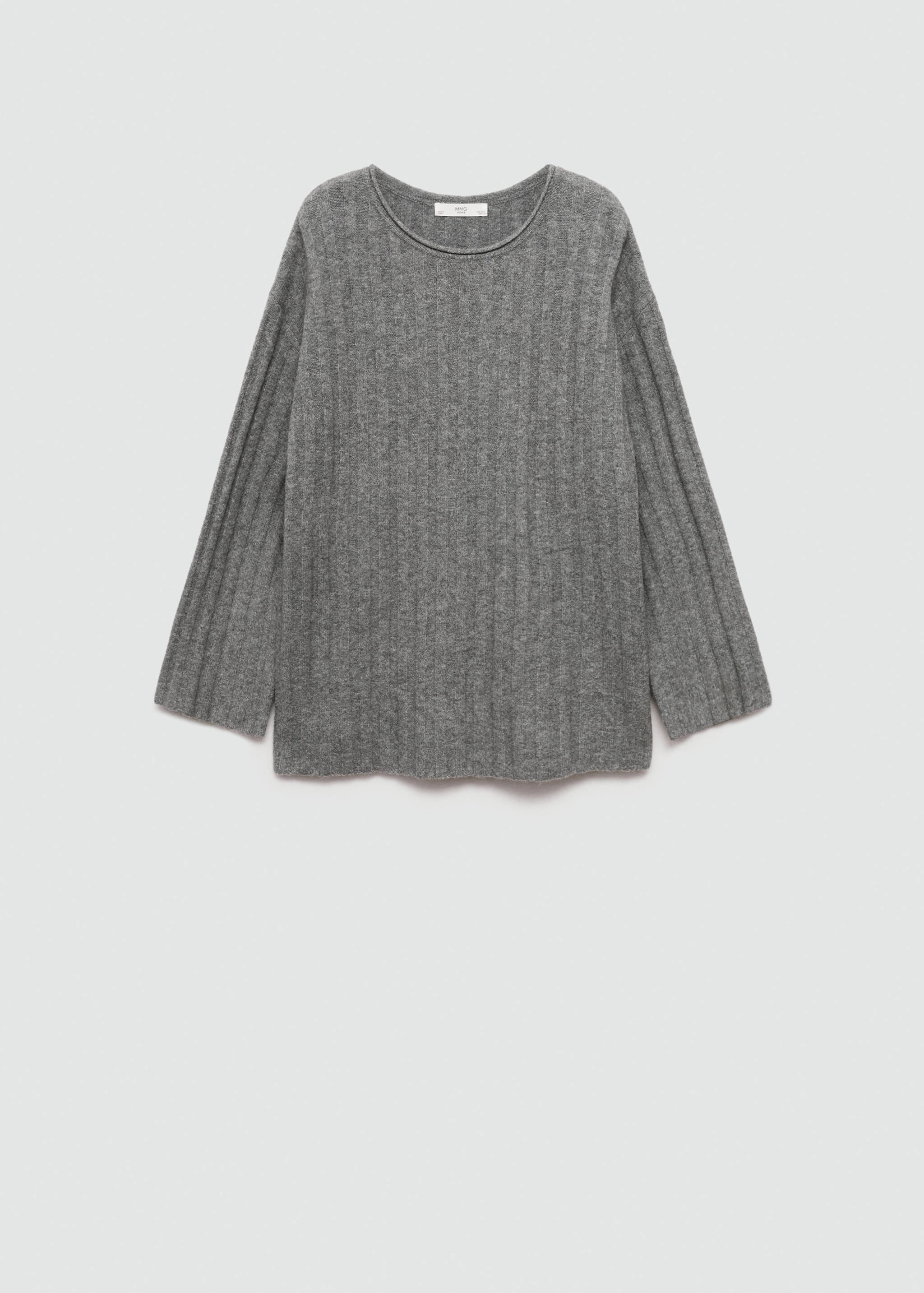 Camisola de malha canelada - Artigo sem modelo
