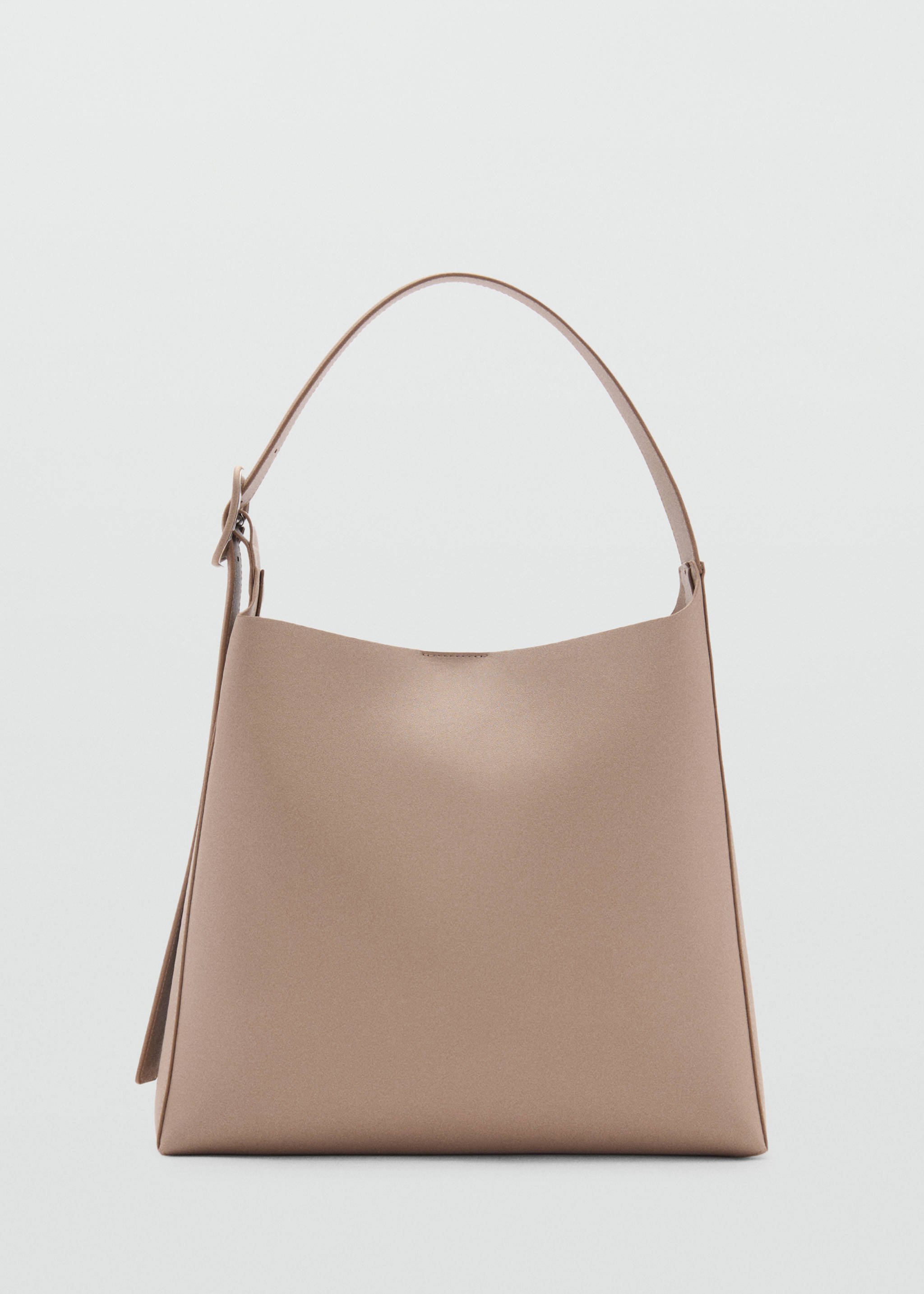 Shopper bag with buckle - Article without model