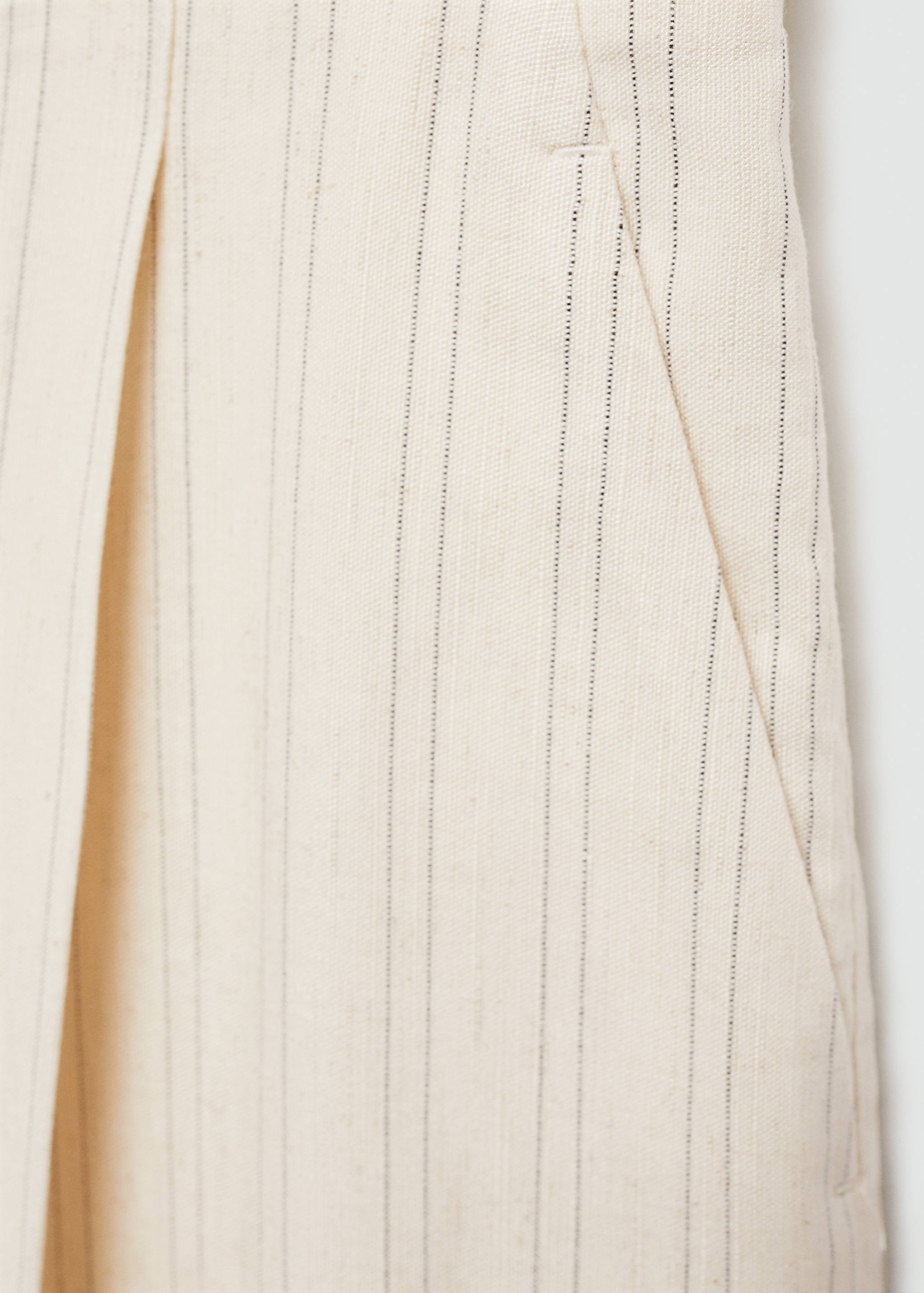 Pantalon droit à rayures - Détail de l'article 8