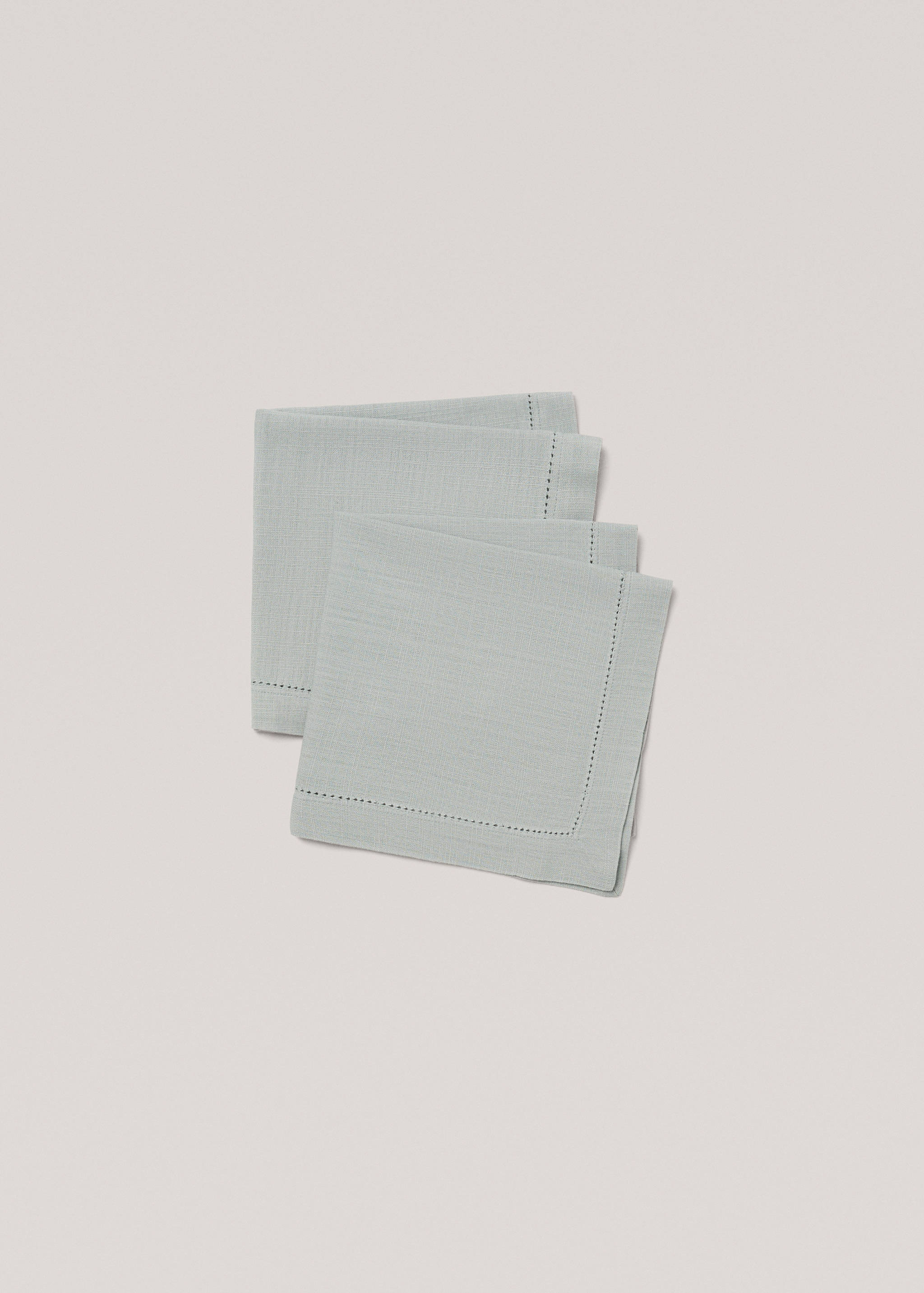 Napkins with hemstitch detail - Article without model