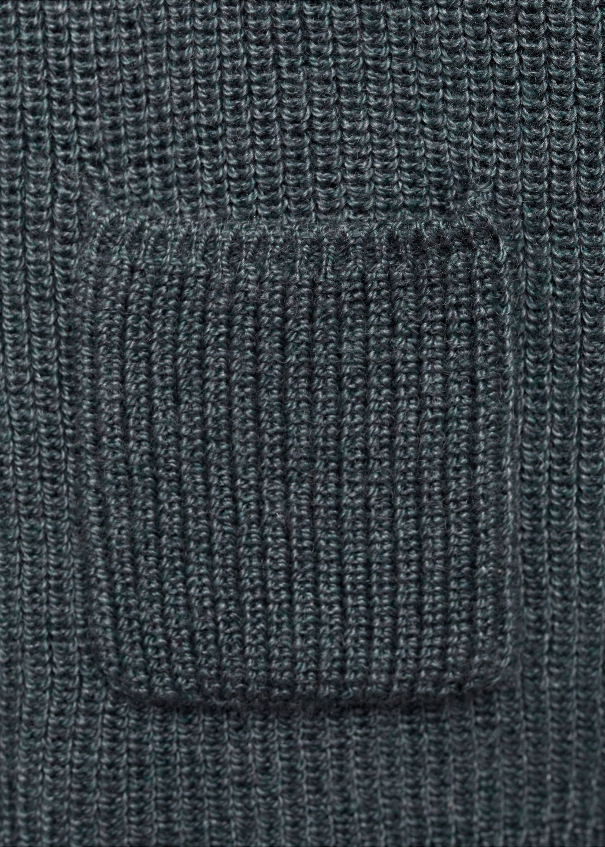 Side pockets cardigan - Details of the article 0, Petrol Blue. Ref: 77063670-00.