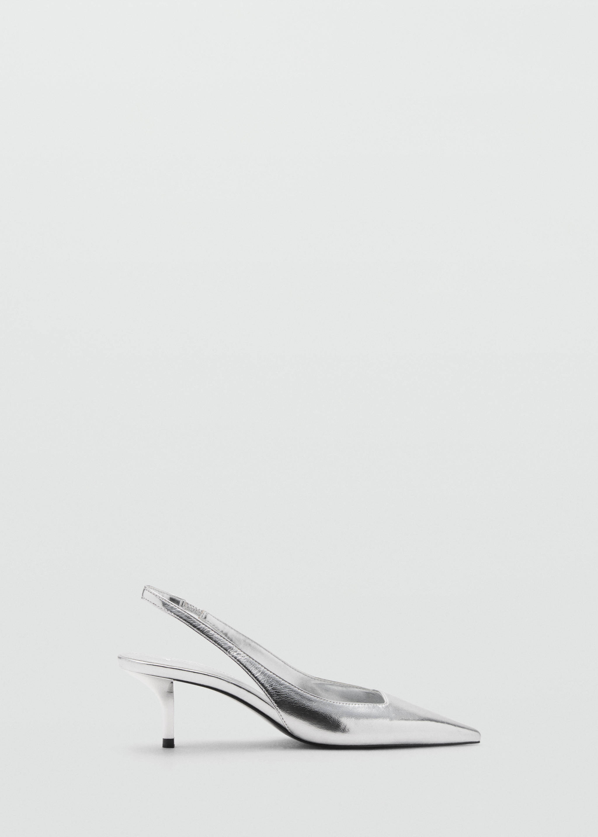 Chaussures métallisées ouvertes à l’arrière - Article sans modèle