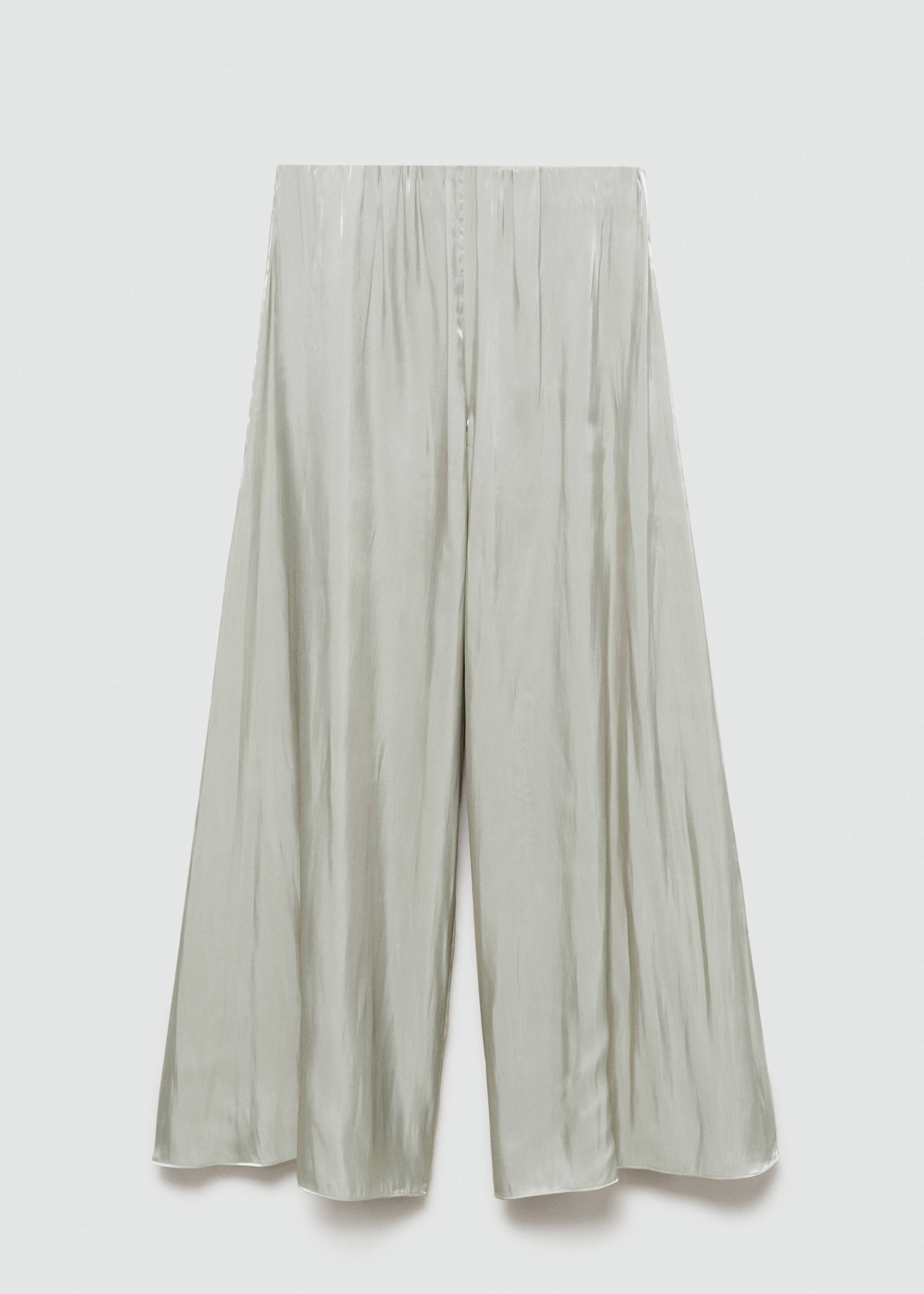 Flowy satin pants - Article without model