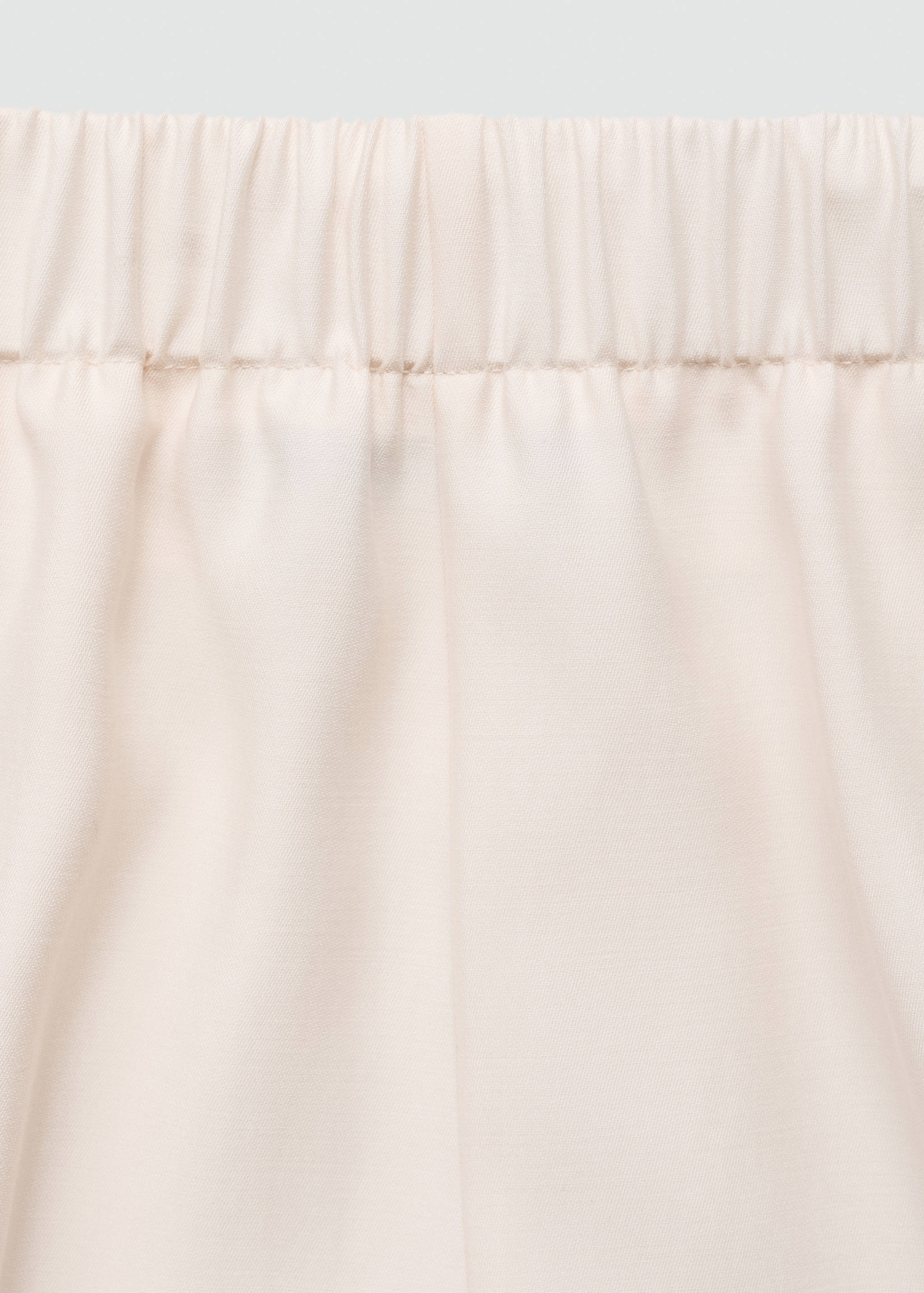 Shorts with jewel button - Details of the article 0