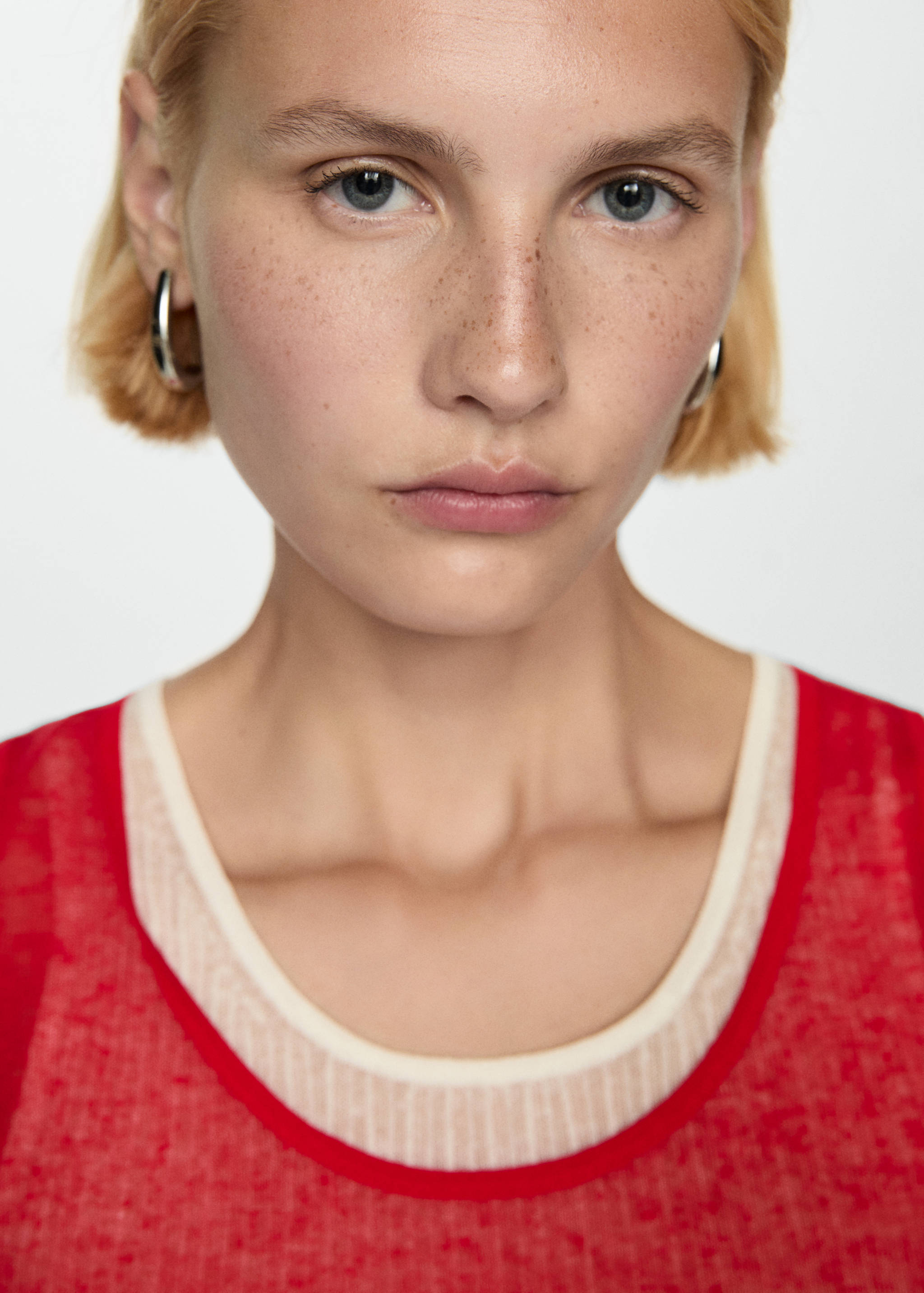 Gecombineerde lyocell top - Detail van het artikel 1