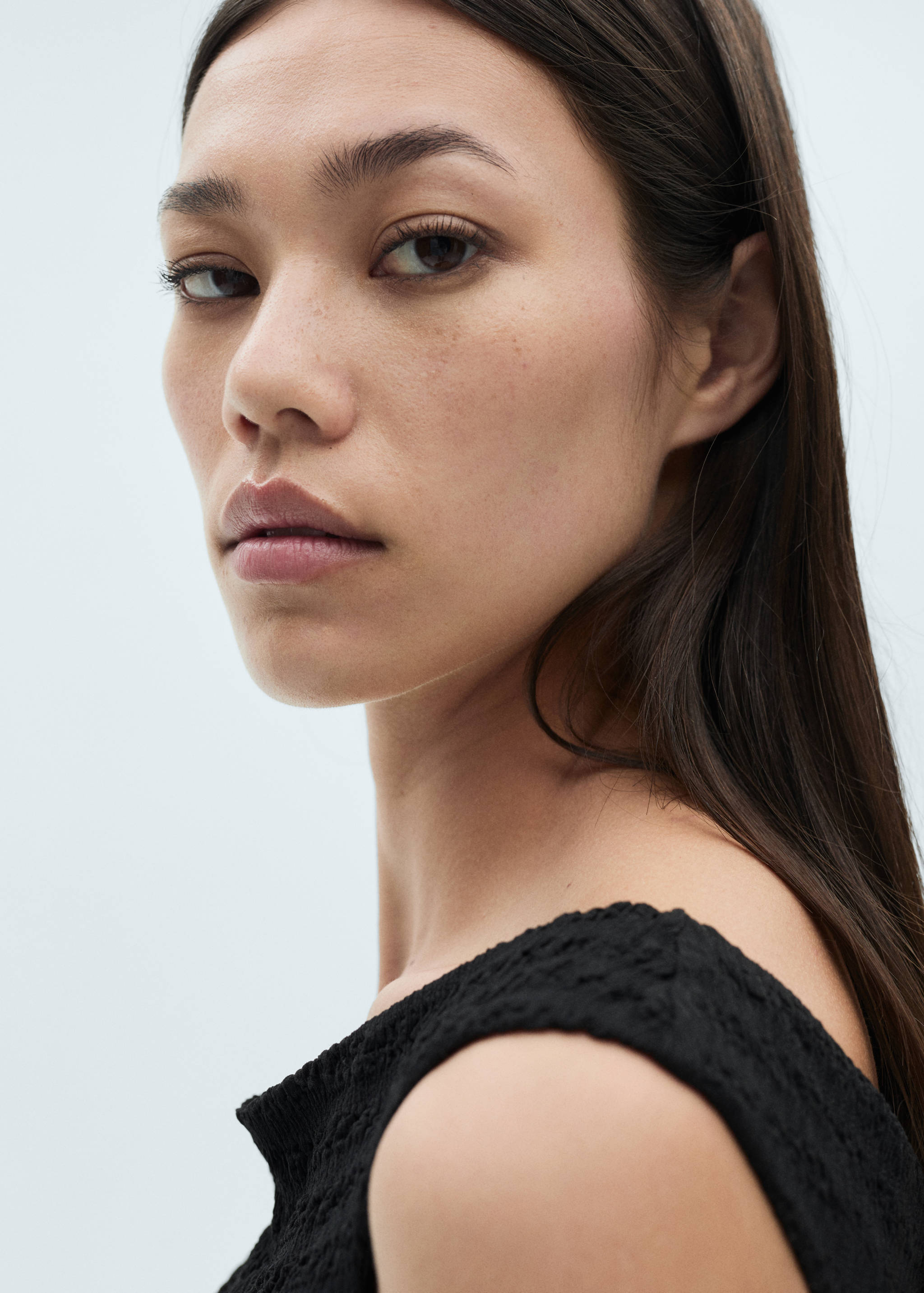 Vestido largo hombros descubiertos - Detalle del artículo 1