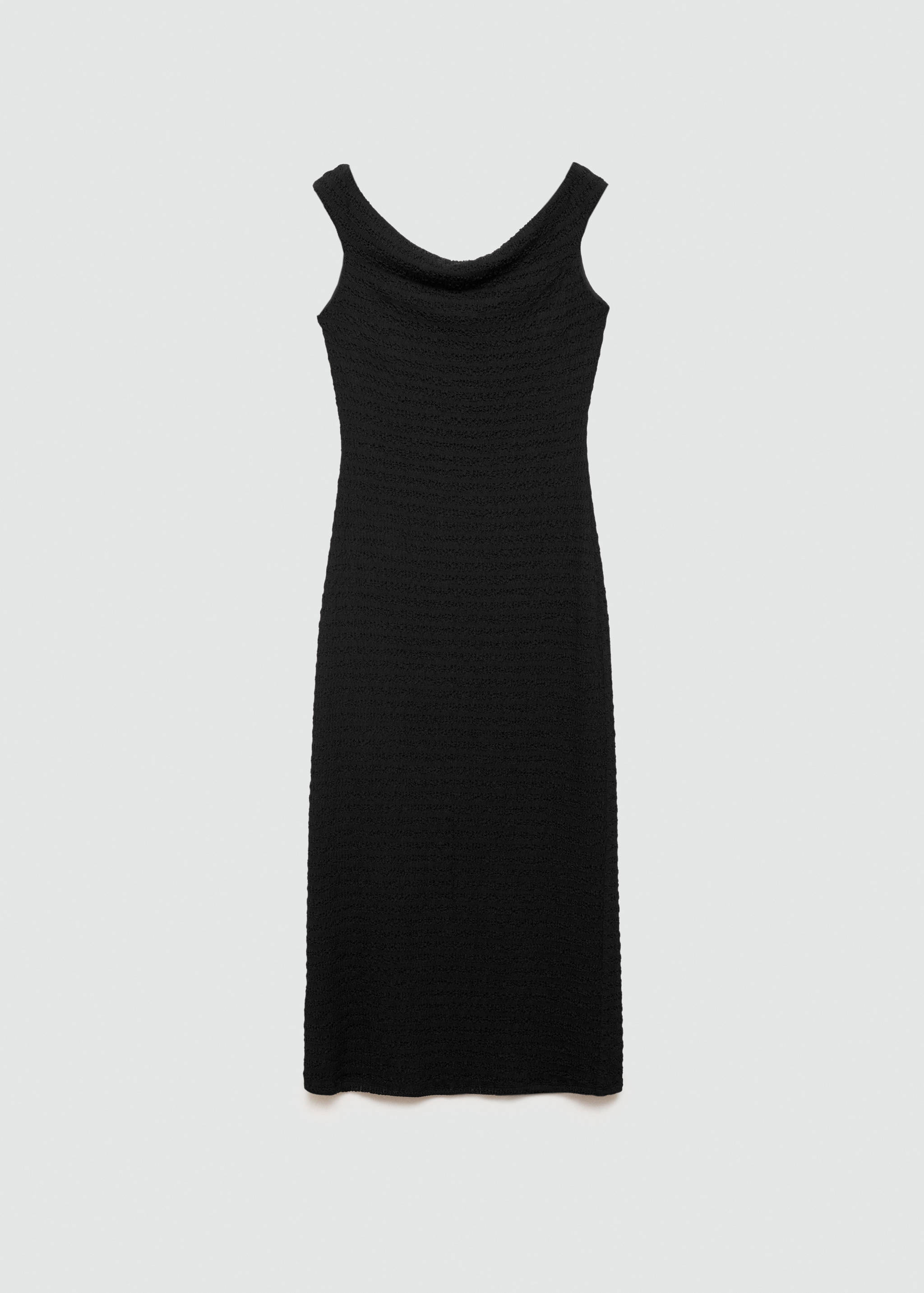 Vestido largo hombros descubiertos - Artículo sin modelo