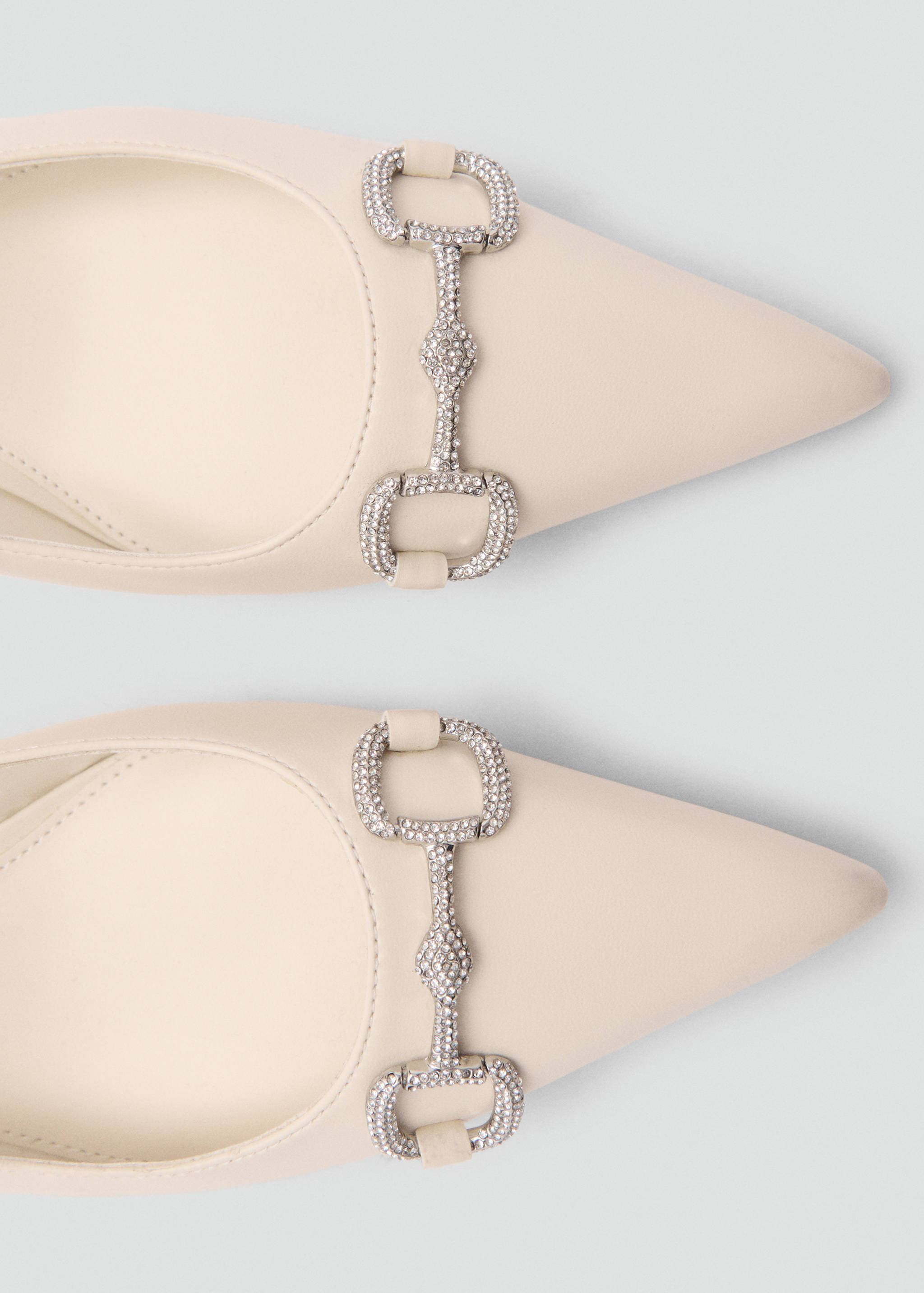 Buty z odkrytą piętą z kryształkami - Szczegóły artykułu 2