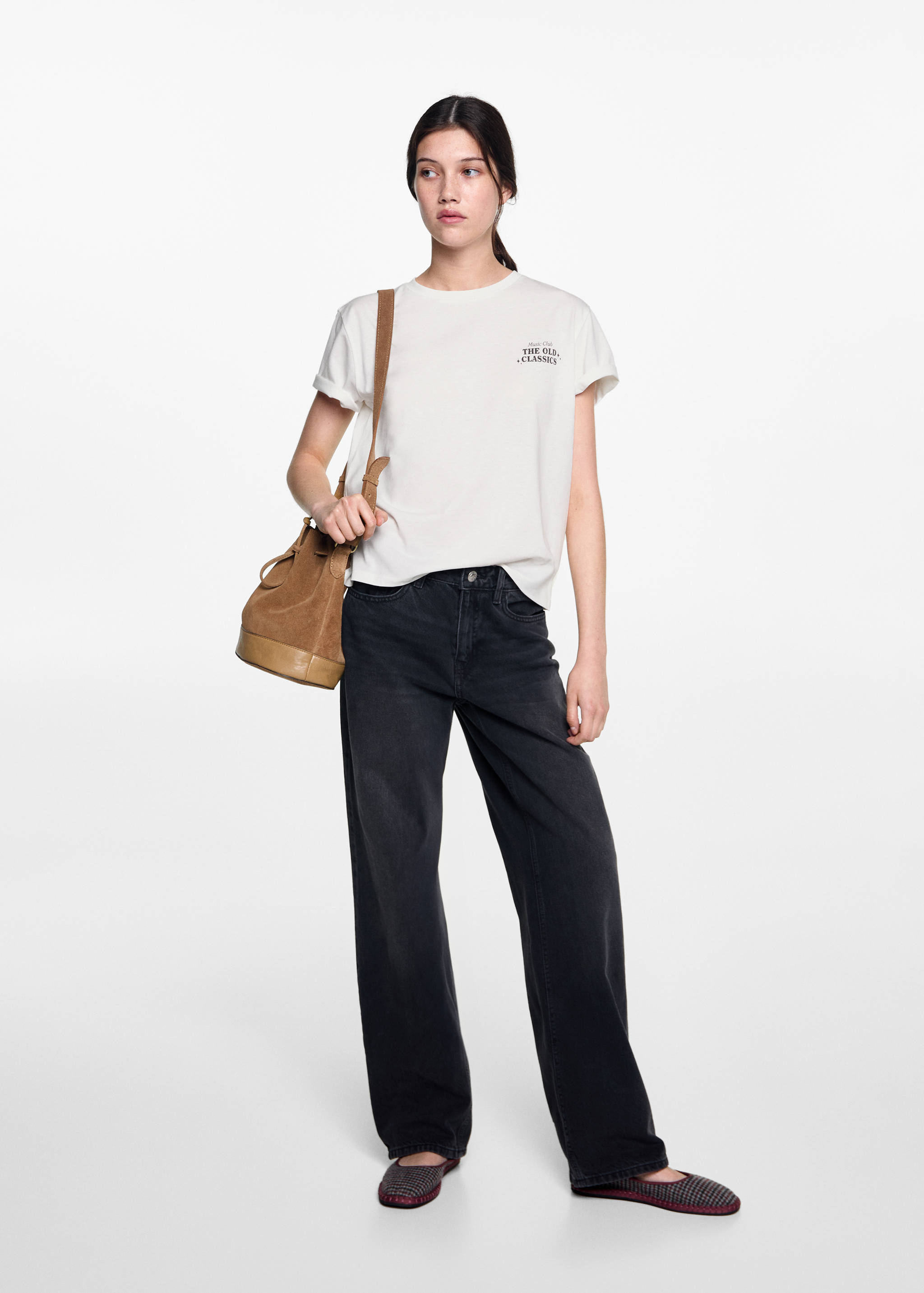 Camiseta estampada algodón - Plano general