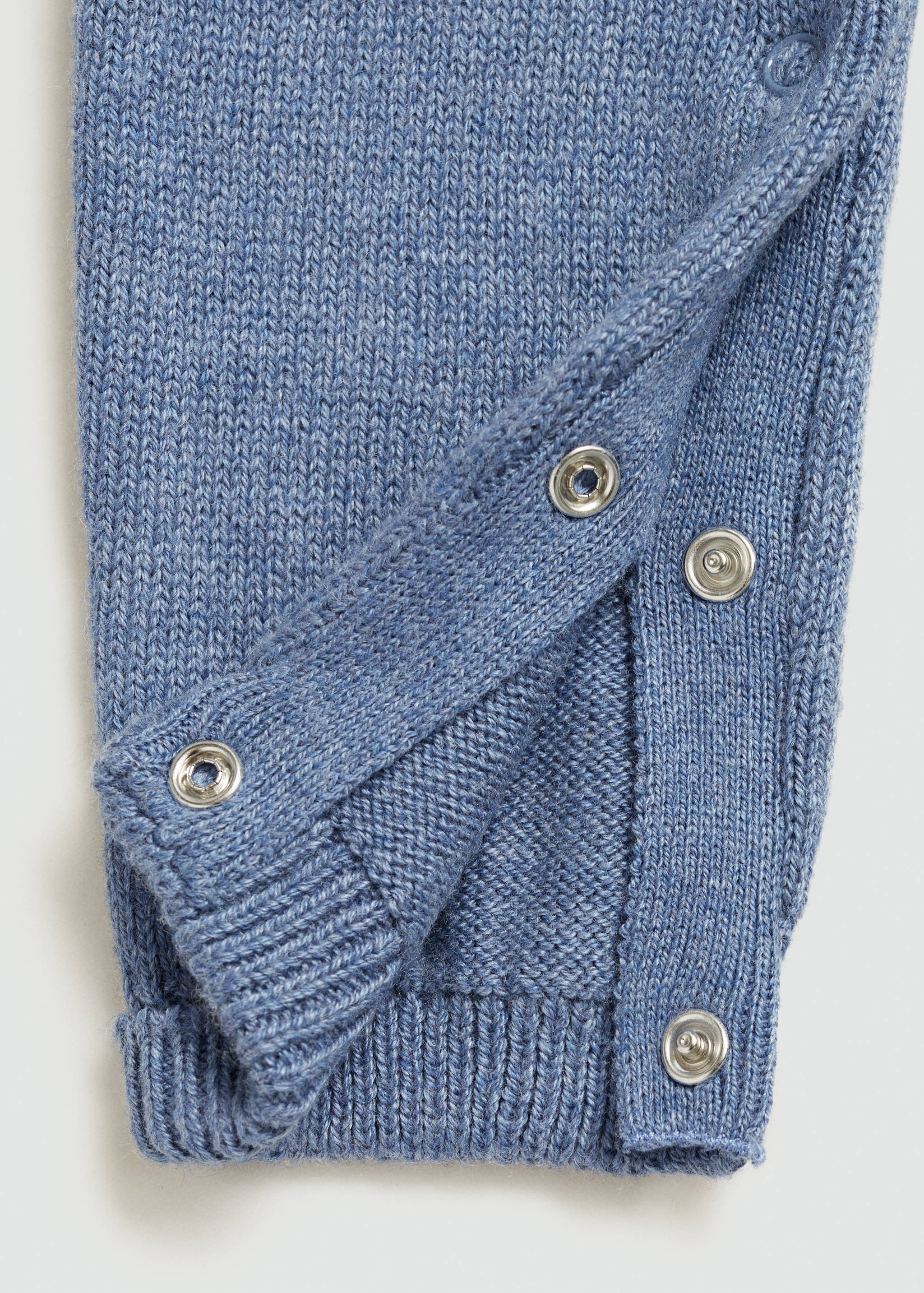 Cotton knit dungarees - Details of the article 0