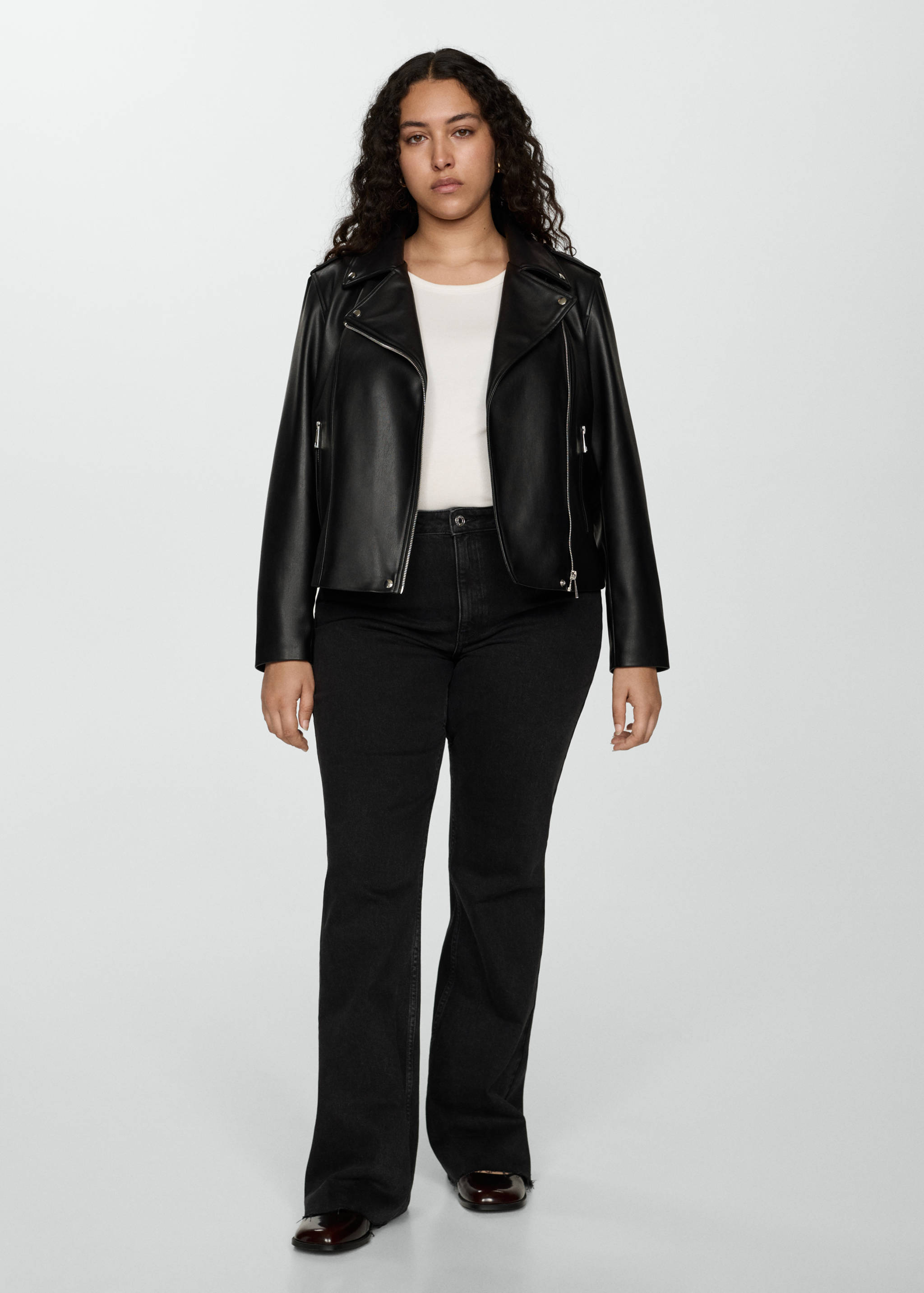 Bikerjacke mit Leder-Effekt - Detail des Artikels 3