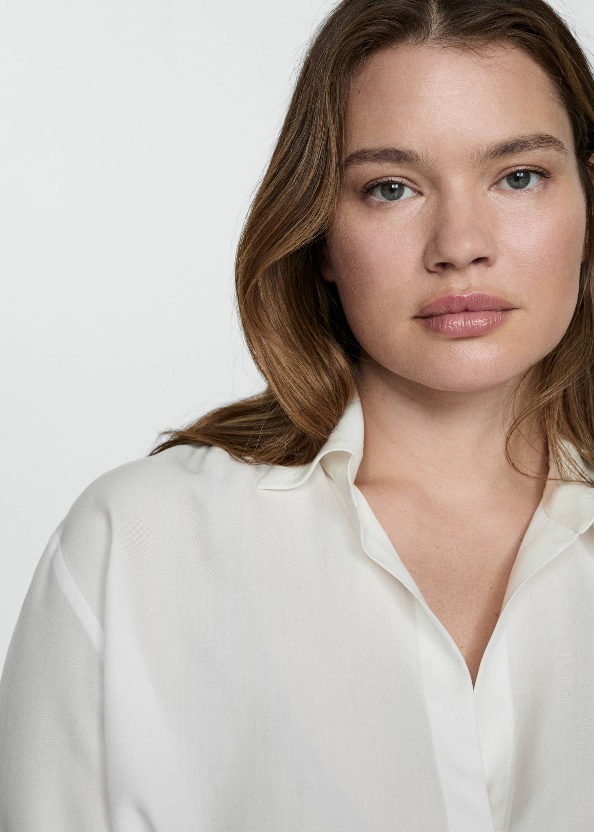 Lyocell fluid shirt - Details of the article 4