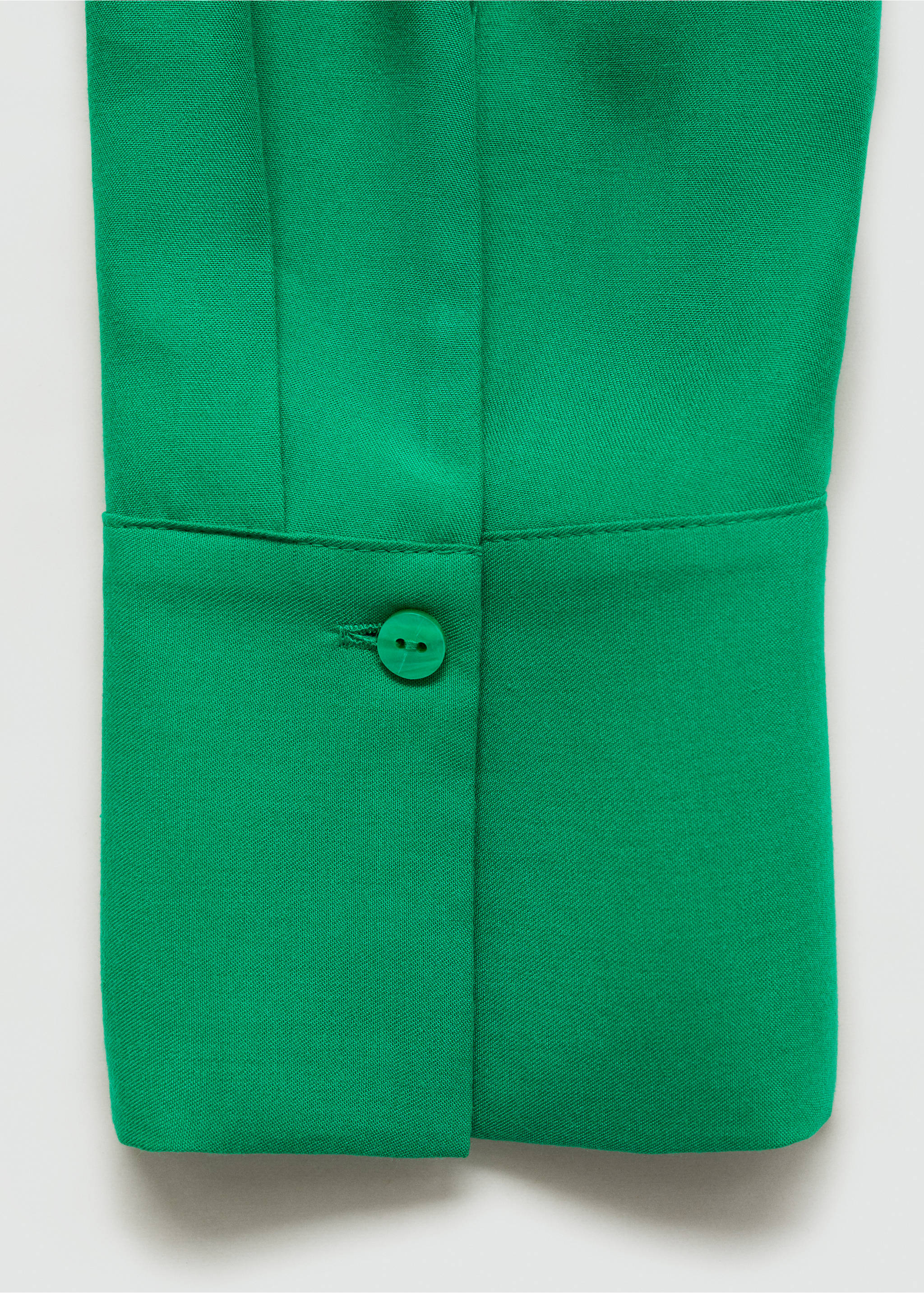 Lyocell fluid shirt - Details of the article 0, Green. Ref: 77064059-00.