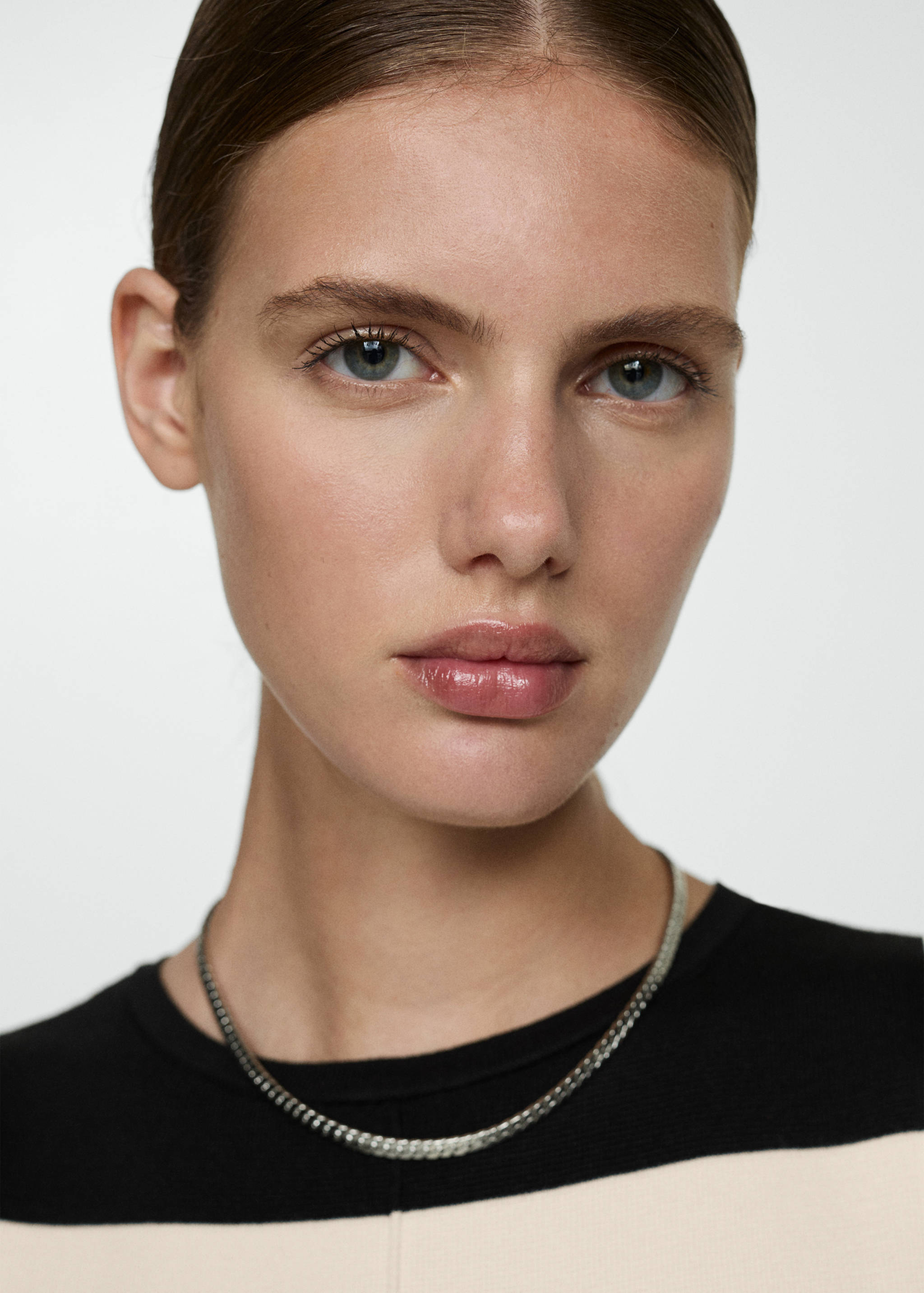 Vestido corto punto rayas - Detalle del artículo 1