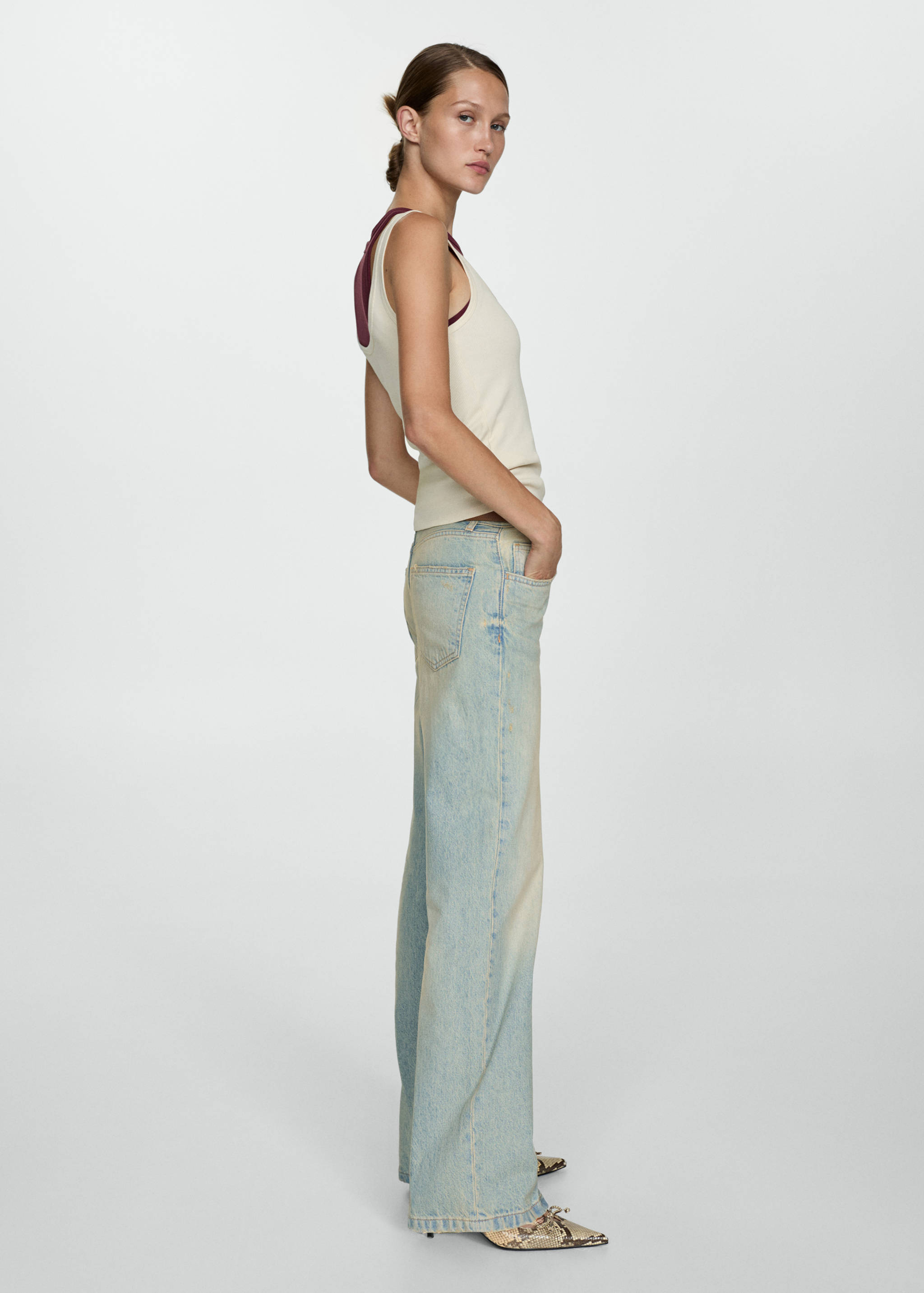 Raka jeans medium midja - Allmän bild
