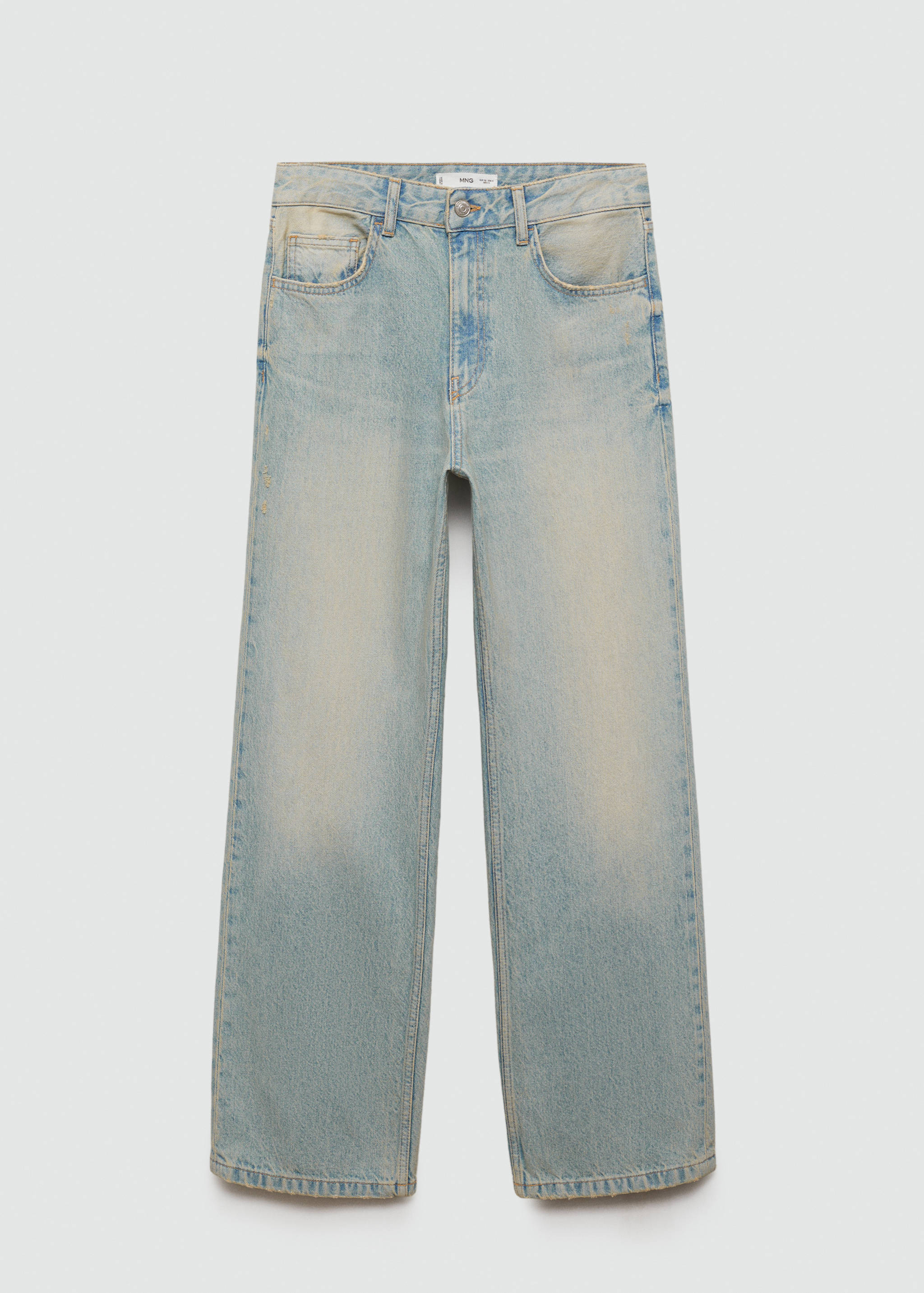 Raka jeans medium midja - Artikel utan modell