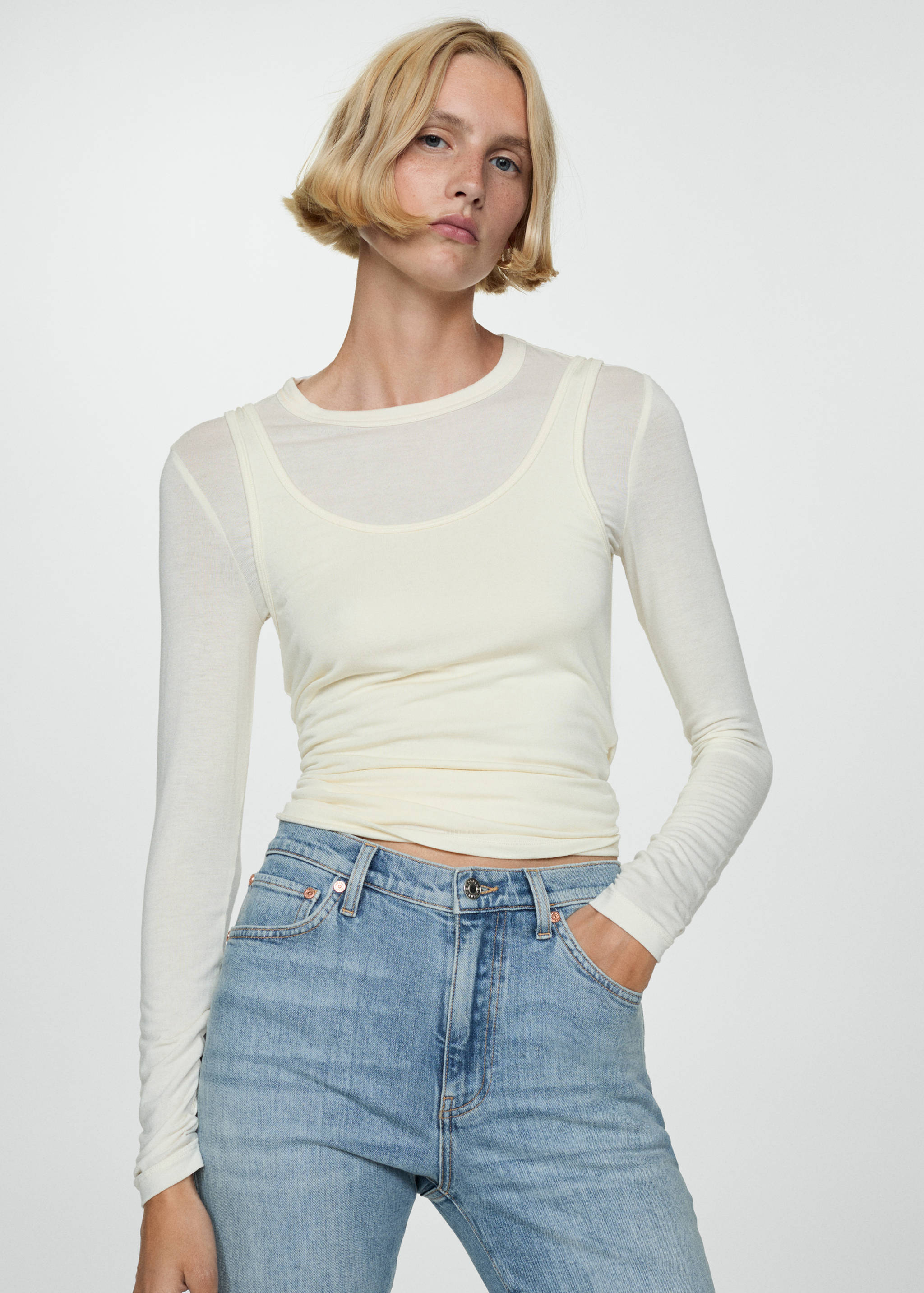 Jeans Claudia slim crop - Detalle del artículo 1