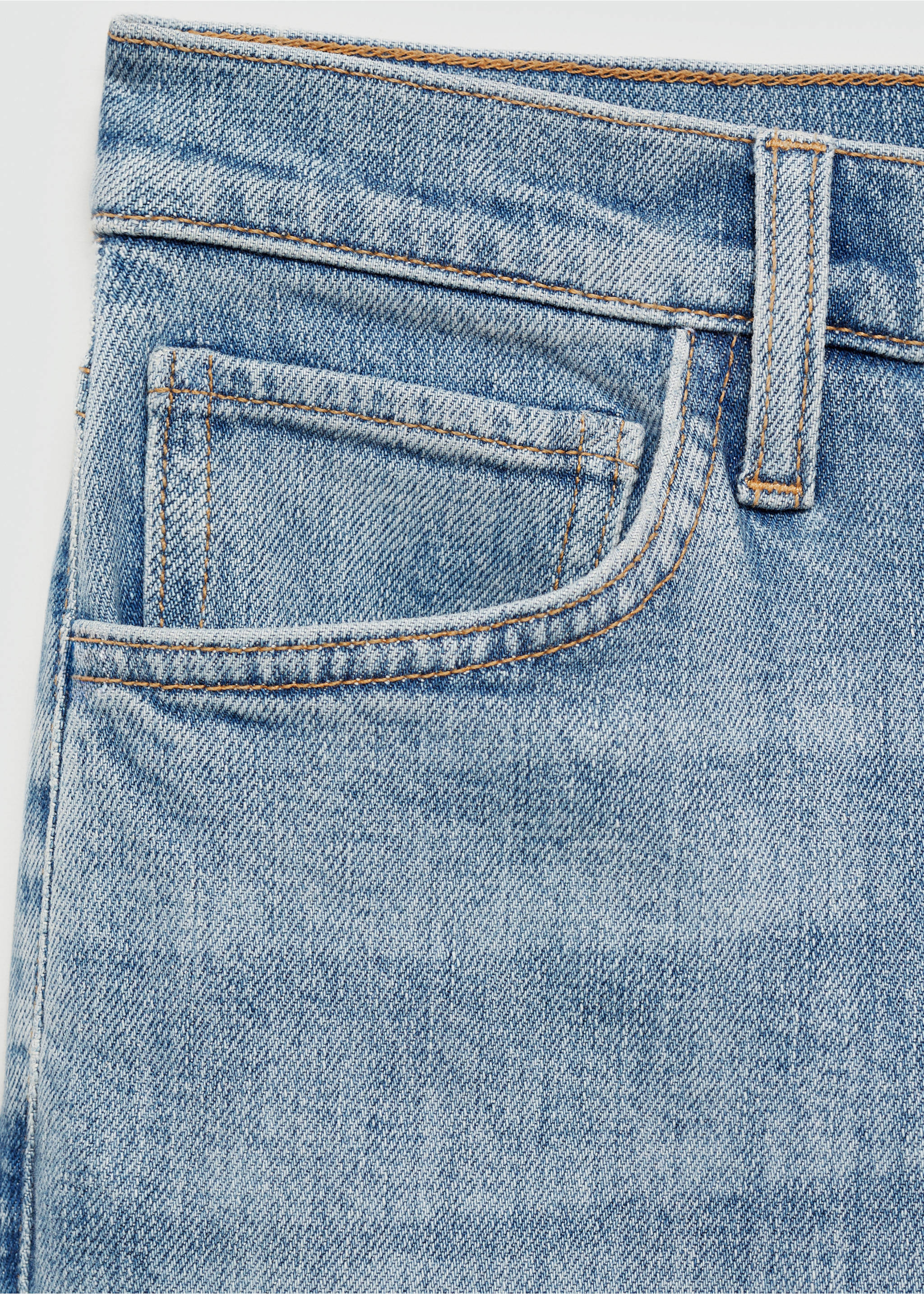 Claudia slim-fit cropped jeans - Details of the article 0, Medium Blue. Ref: 77064069-00.