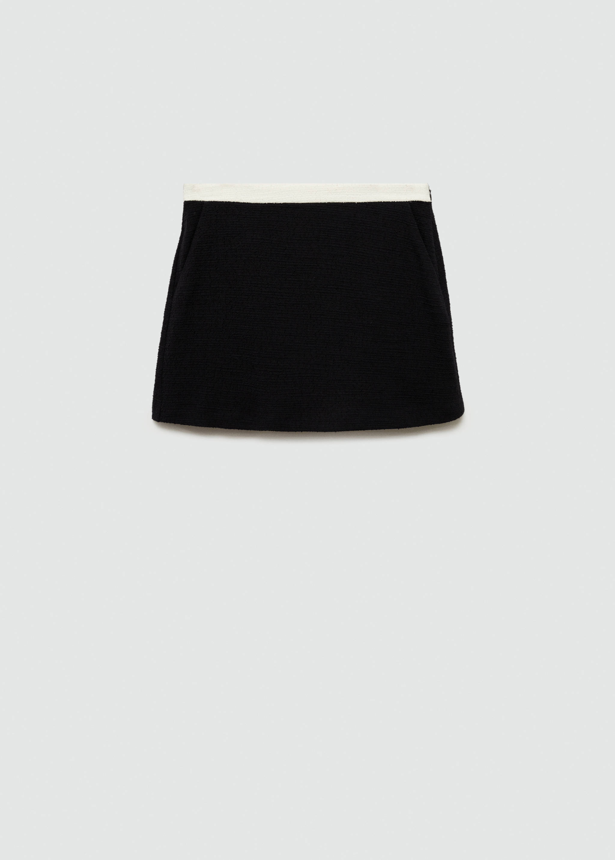 Tweed miniskirt - Article without model